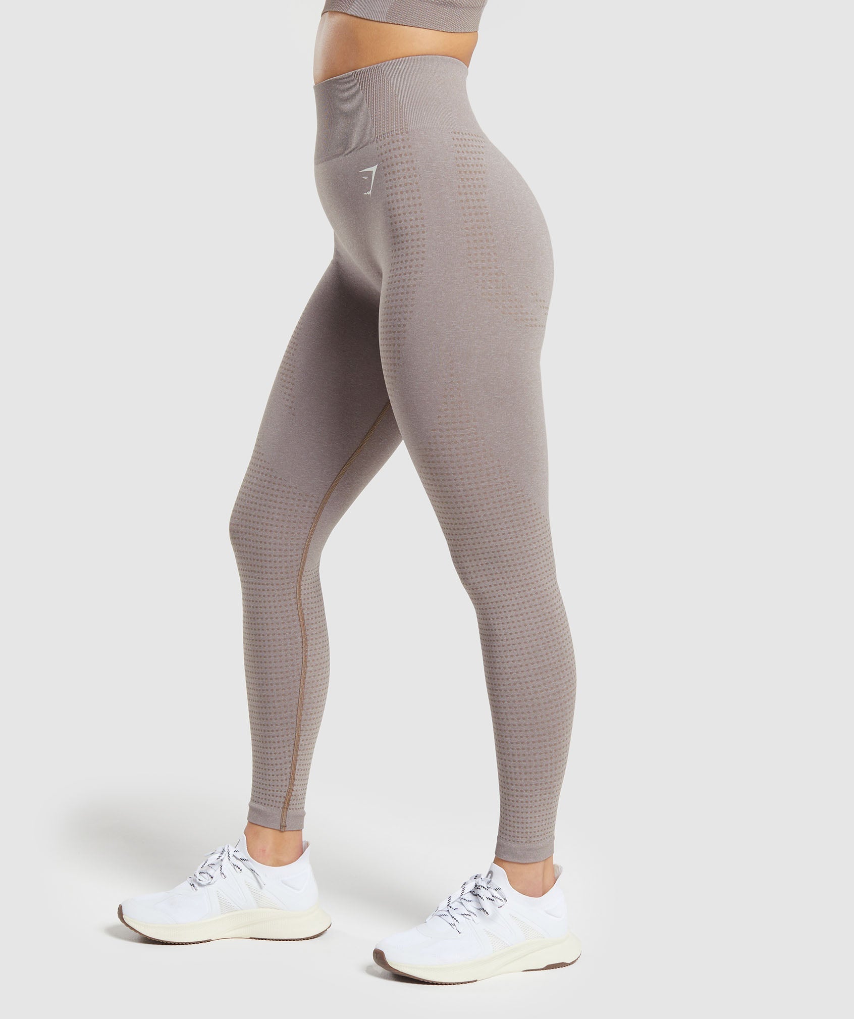 Buy Women's Shape Seamless Gym Leggings, Taupe