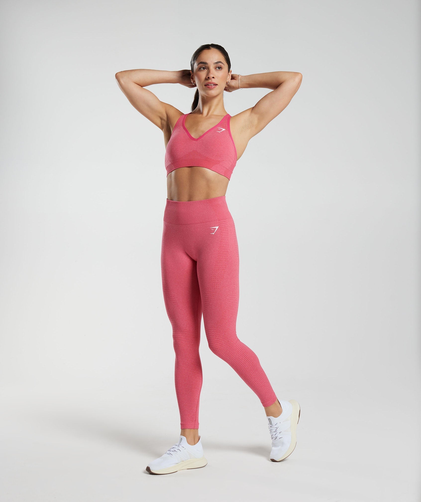 Pink & Purple Pink Tye Dye Leggings With Pockets – Hummus Fit