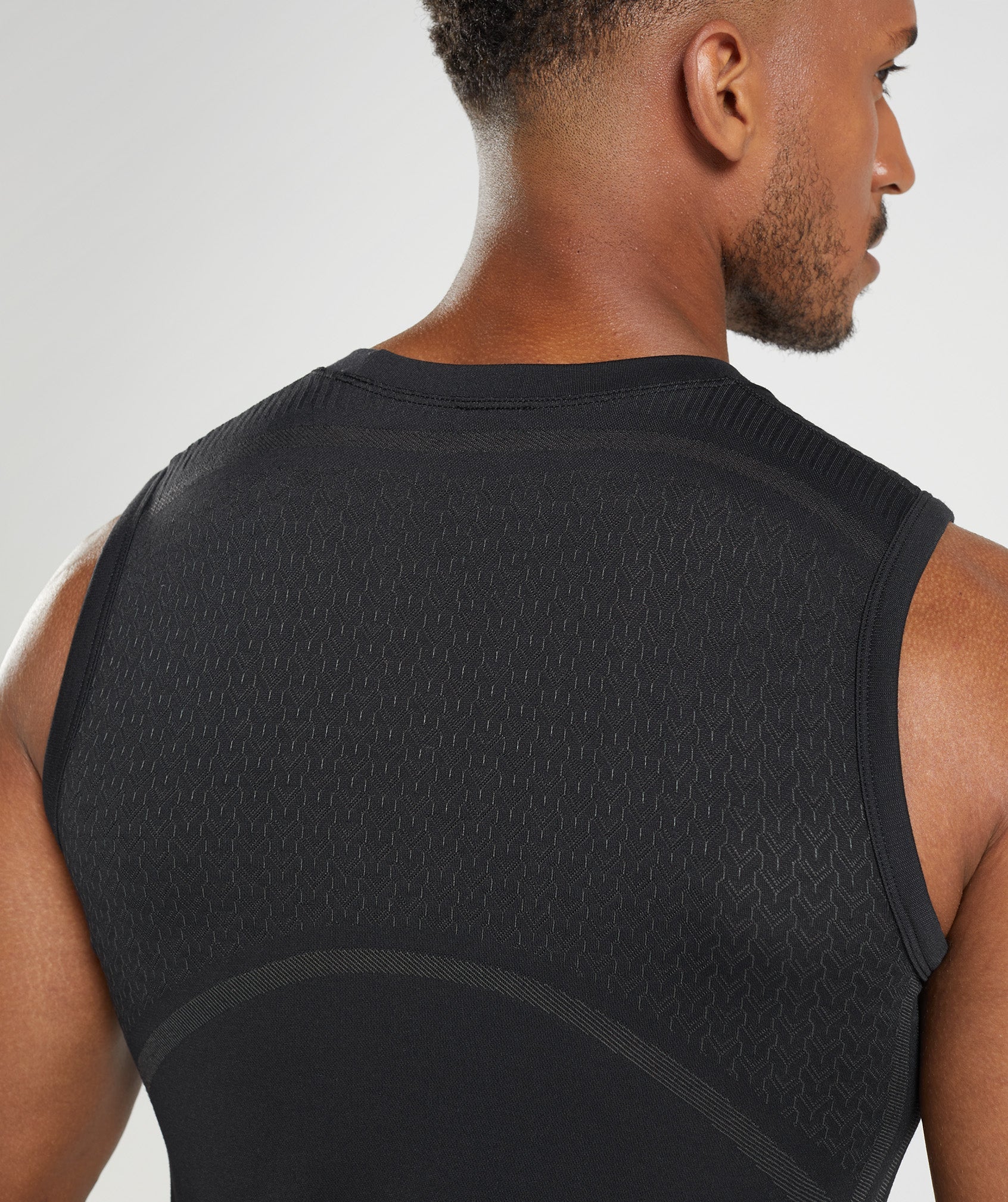 Seamless Tank Top - Black