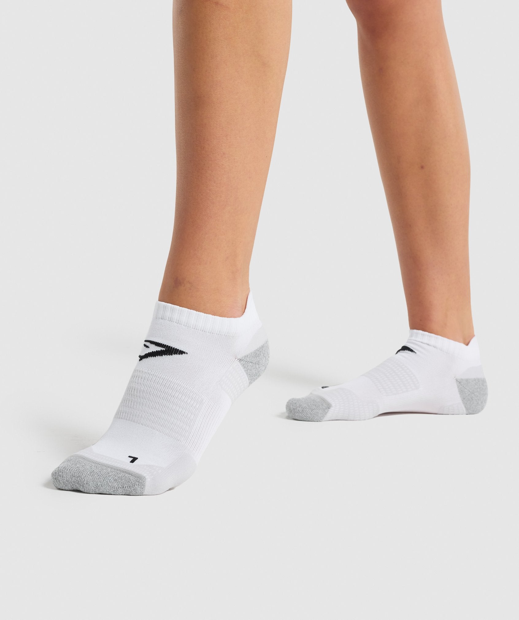 Gymshark Crew Performance Socks - White