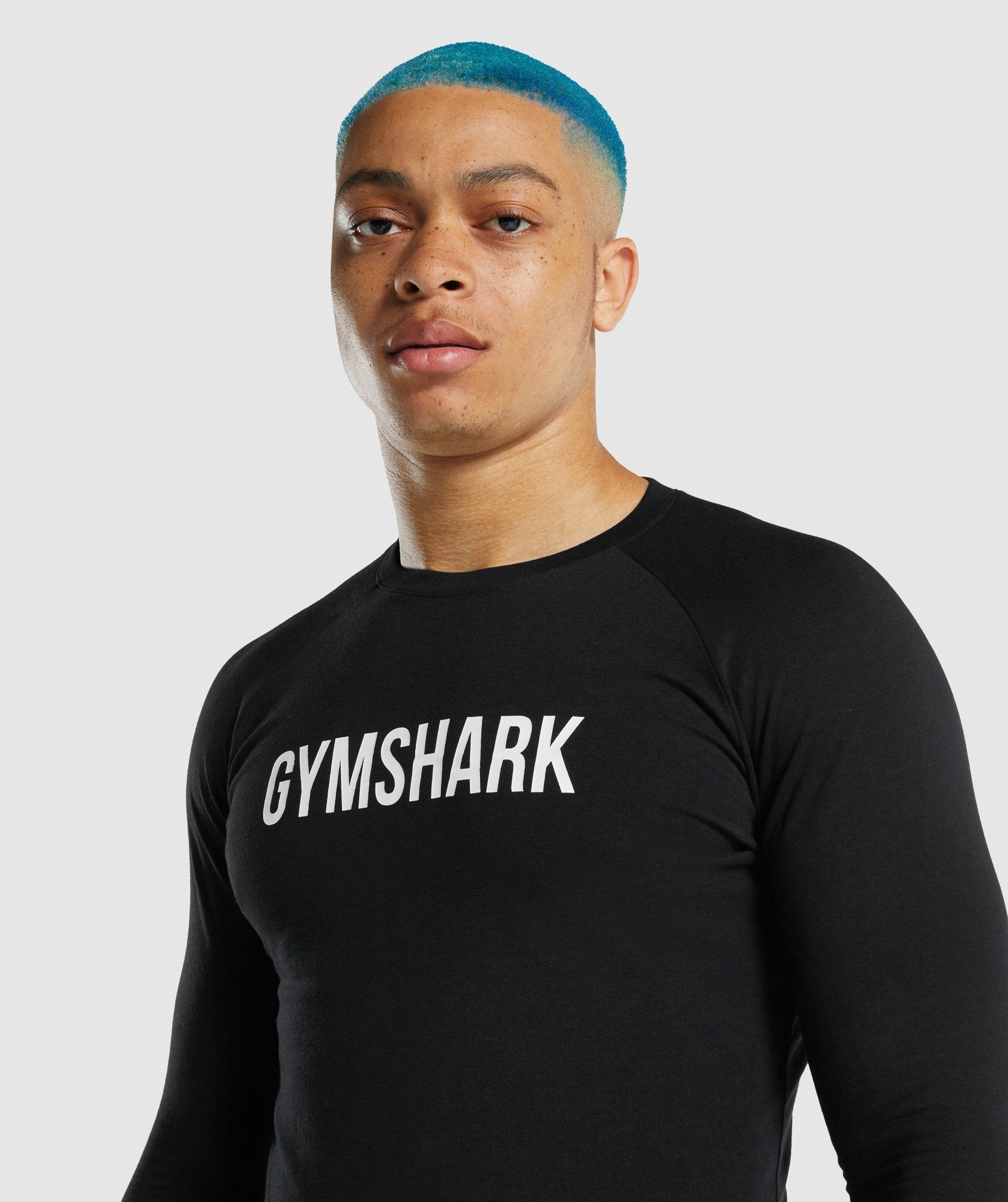 ASOS DESIGN muscle fit t-shirt with star cut out in black