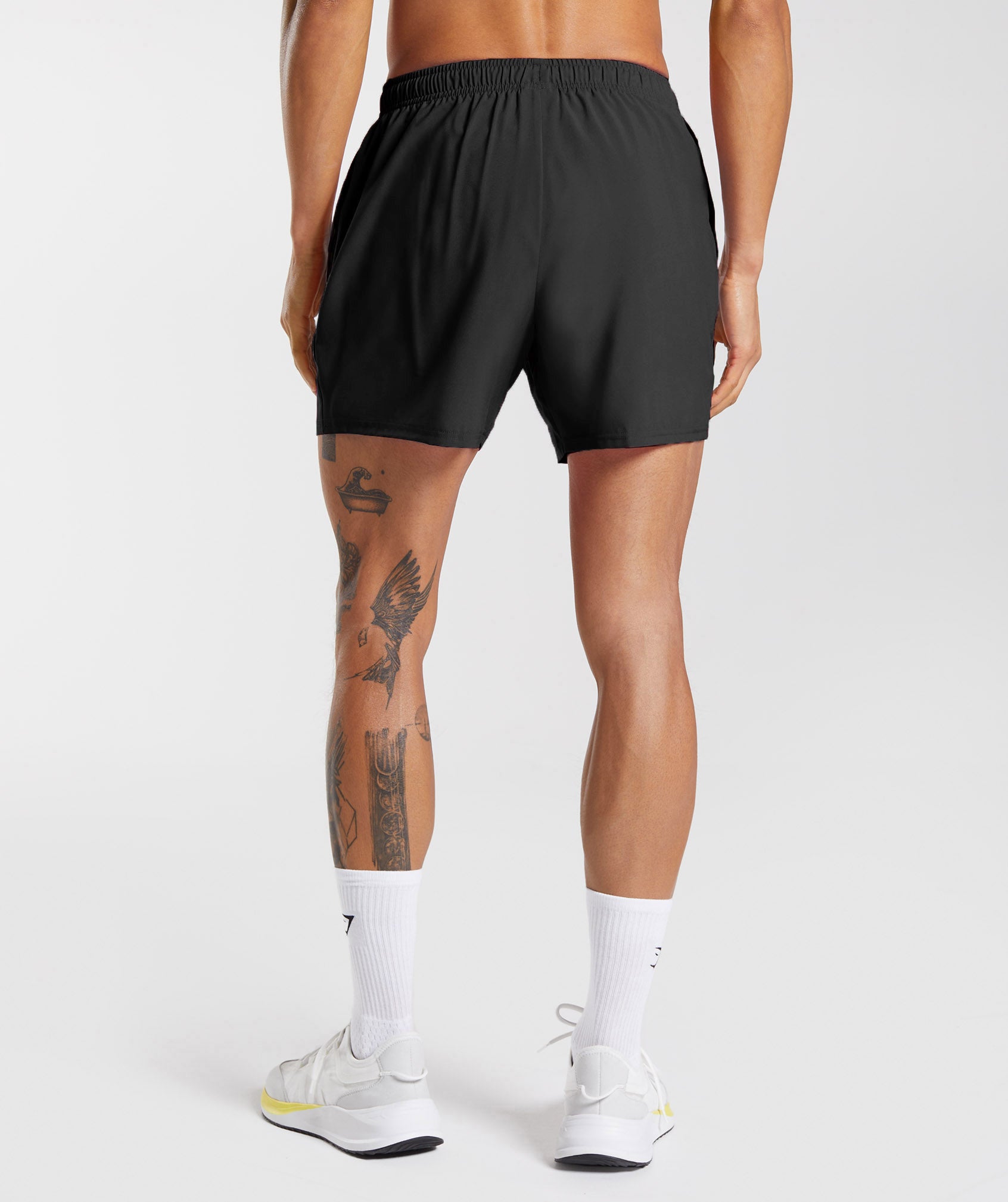 MIER Men's Workout Cotton Shorts 11'' Athletic Knit Shorts