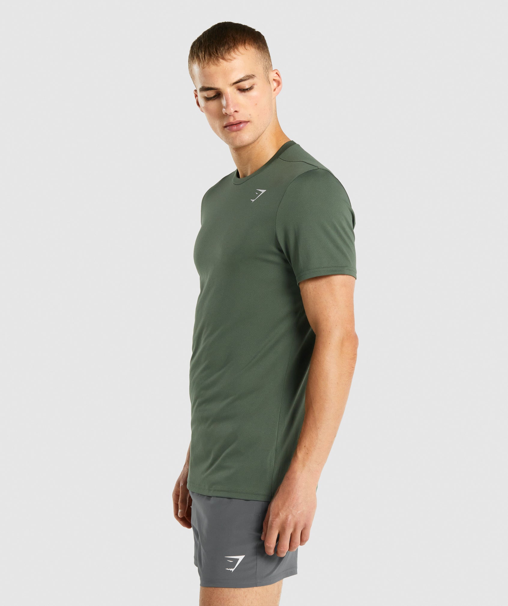 Gymshark Critical T-Shirt - Green - Medium 