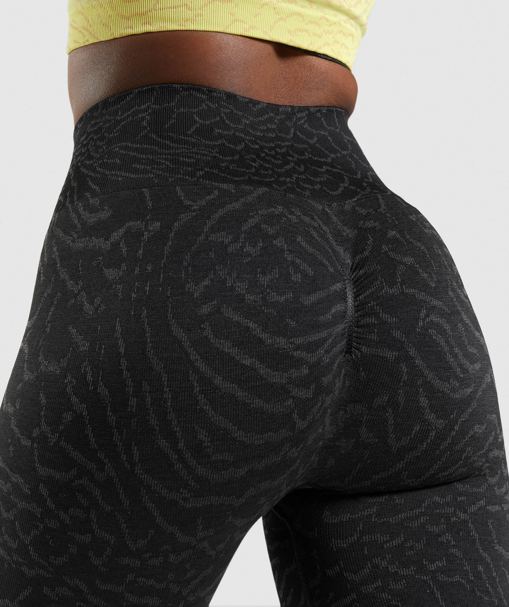 Adapt Animal Seamless Cycling Shorts in Black - view 6