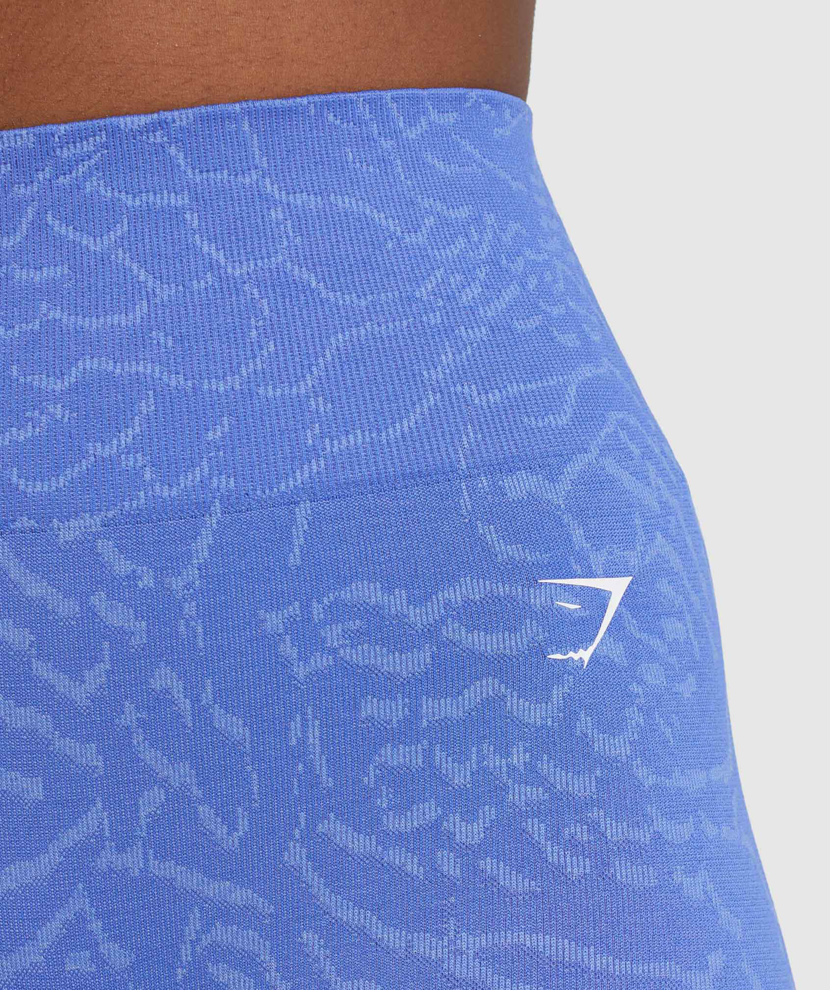 Adapt Animal Seamless Cycling Shorts in Court Blue - view 7