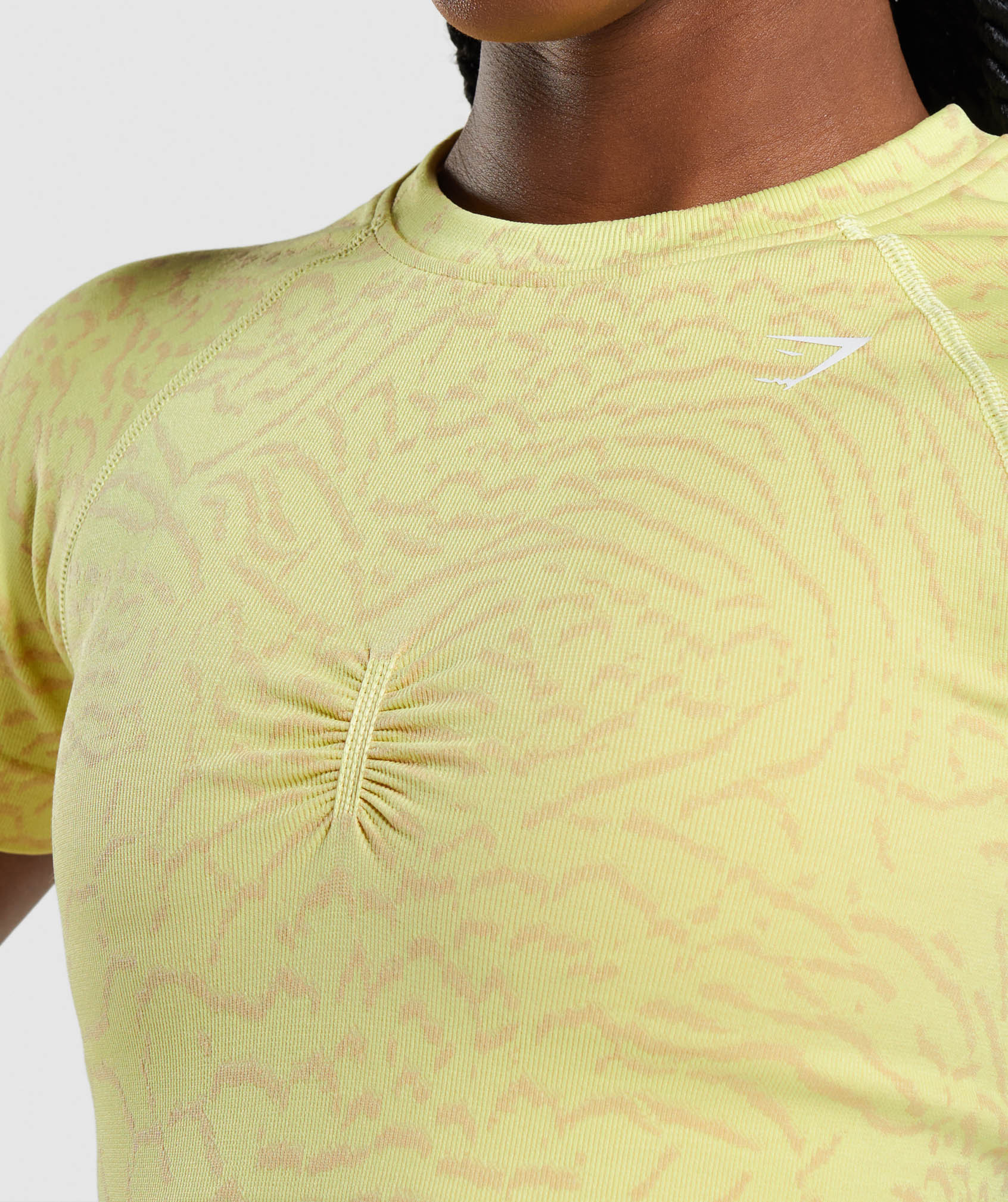 Adapt Animal Seamless T-Shirt in Firefly Yellow - view 6