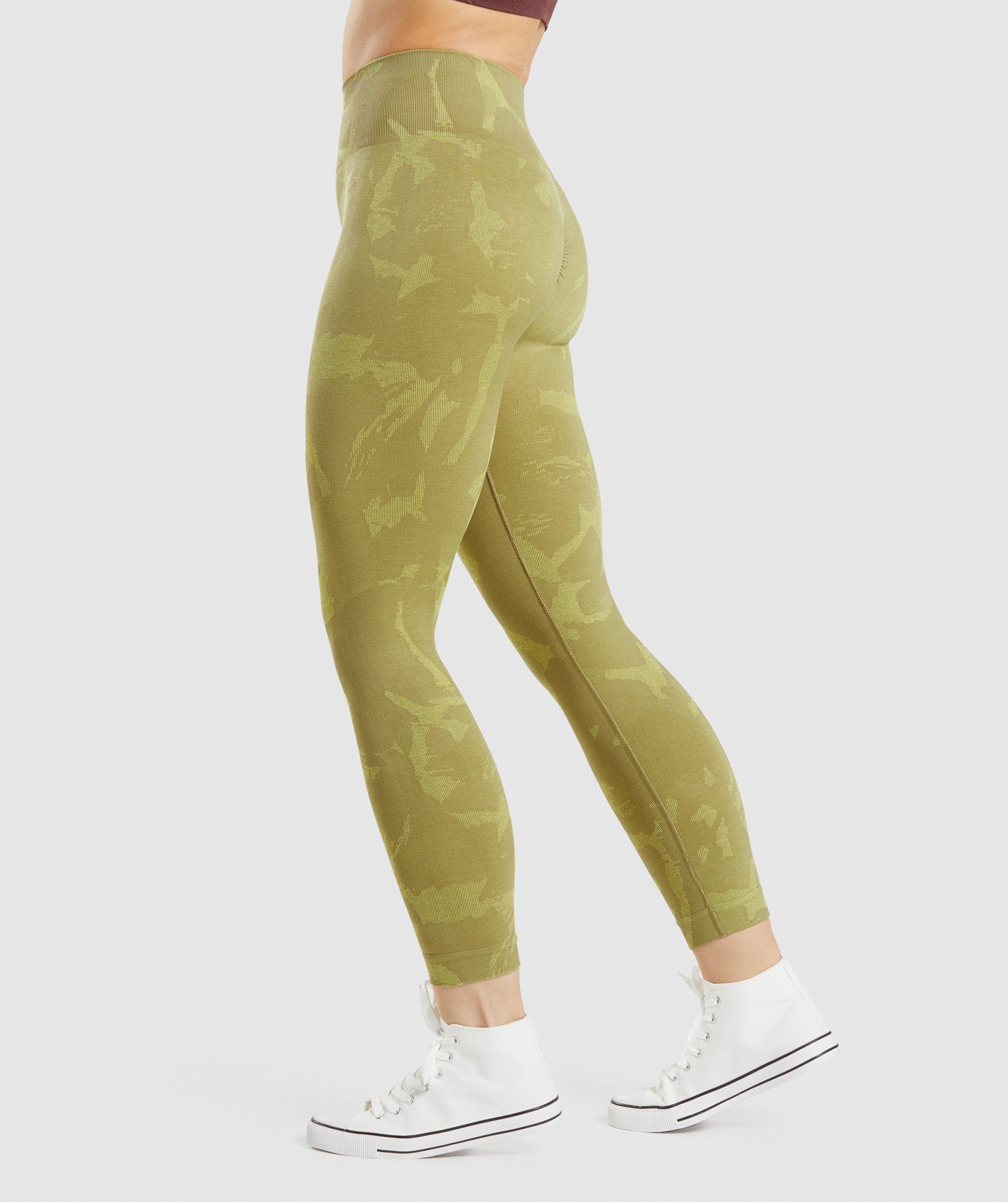 Olive Green Leggings Flirtitude Active Army Green  Green leggings, Leggings  are not pants, Animal print leggings