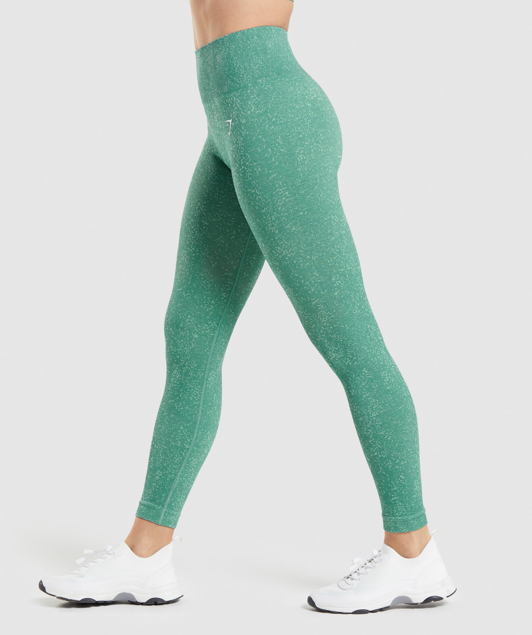 Mineral Green Leggings - Women's - High Waist
