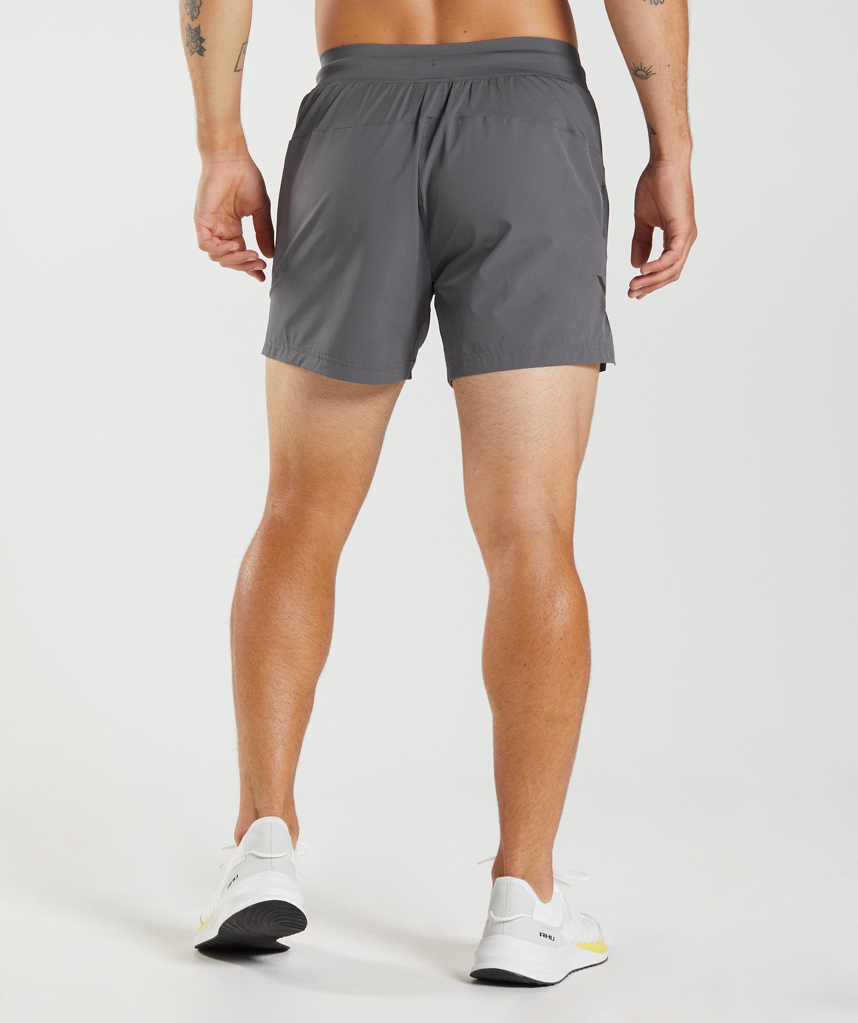 Apex 5" Perform Shorts in Silhouette Grey - view 2
