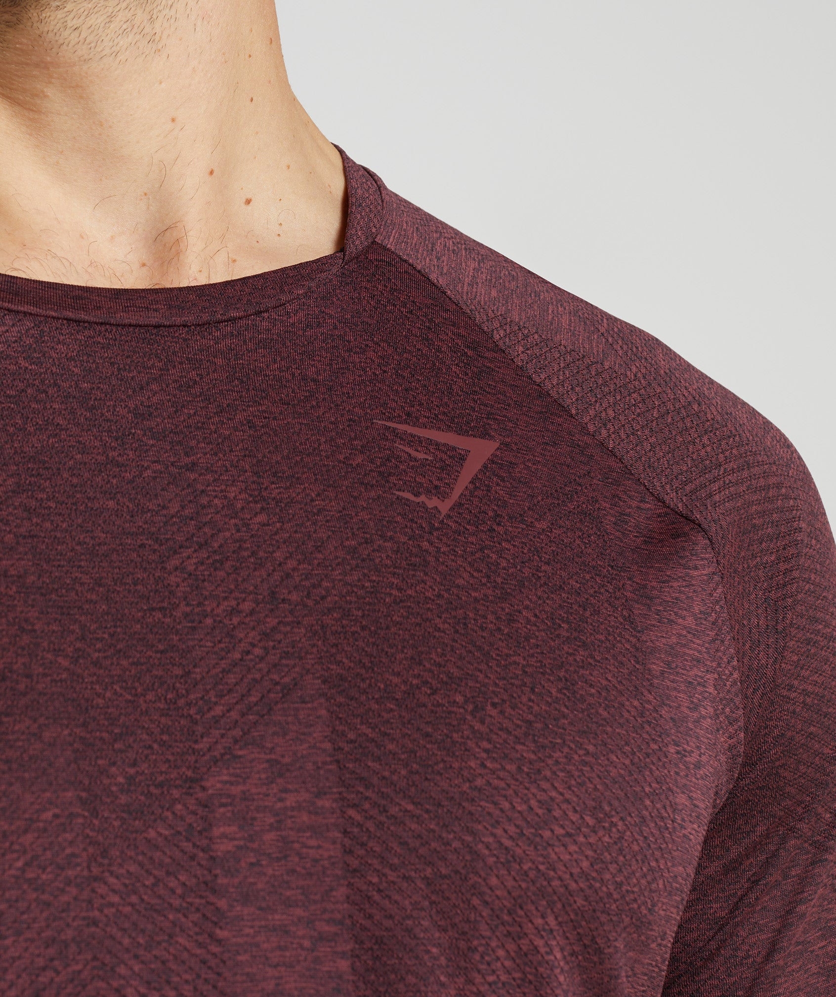 Apex Long Sleeve T-Shirt in Cherry Brown