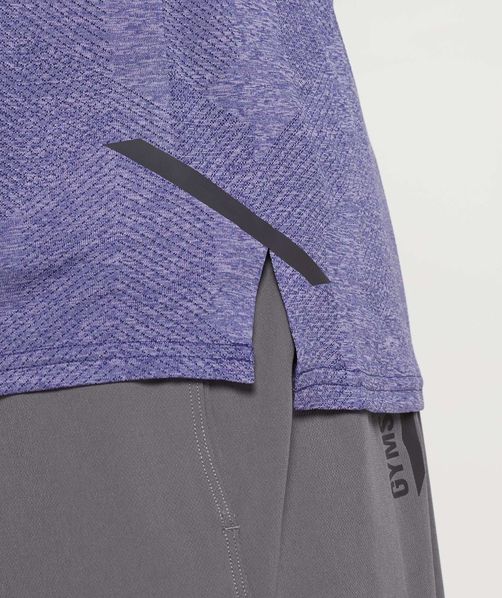 Apex Long Sleeve T-Shirt in Neptune Purple/Velvet Purple