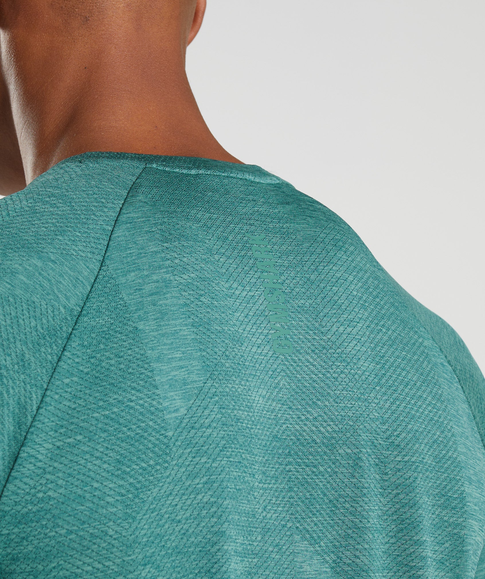 Gymshark Define Seamless Long Sleeve T-Shirt - Woodland Green