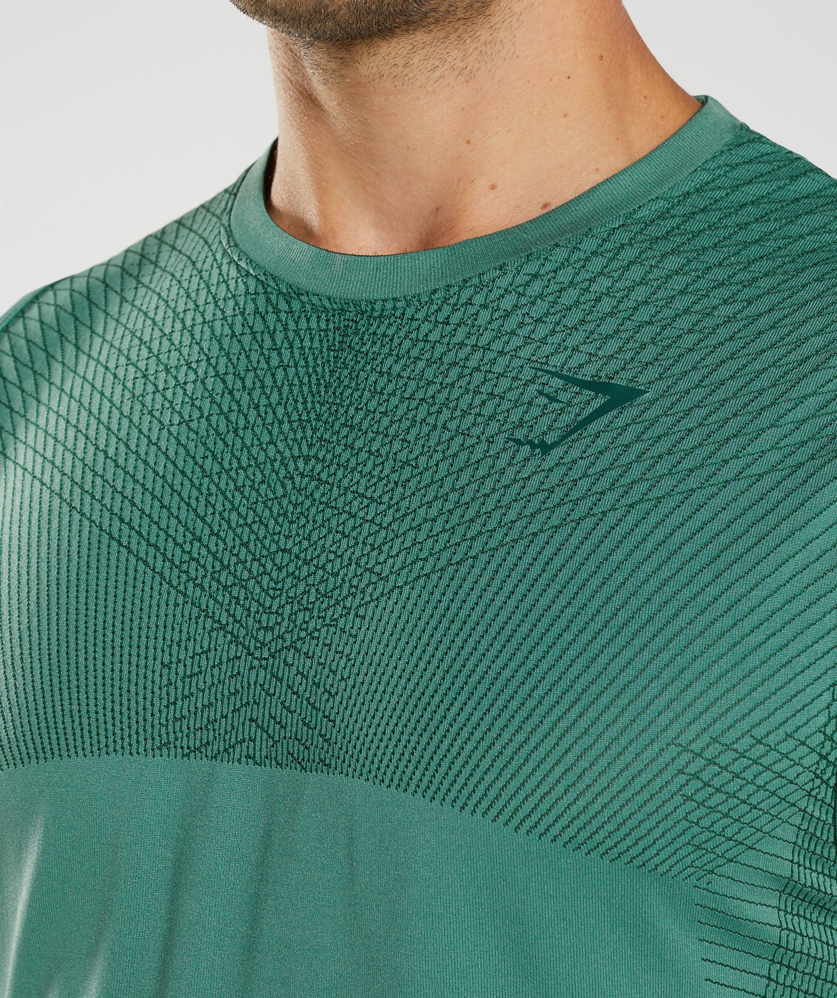 Apex Seamless Tank in Hoya Green/Woodland Green