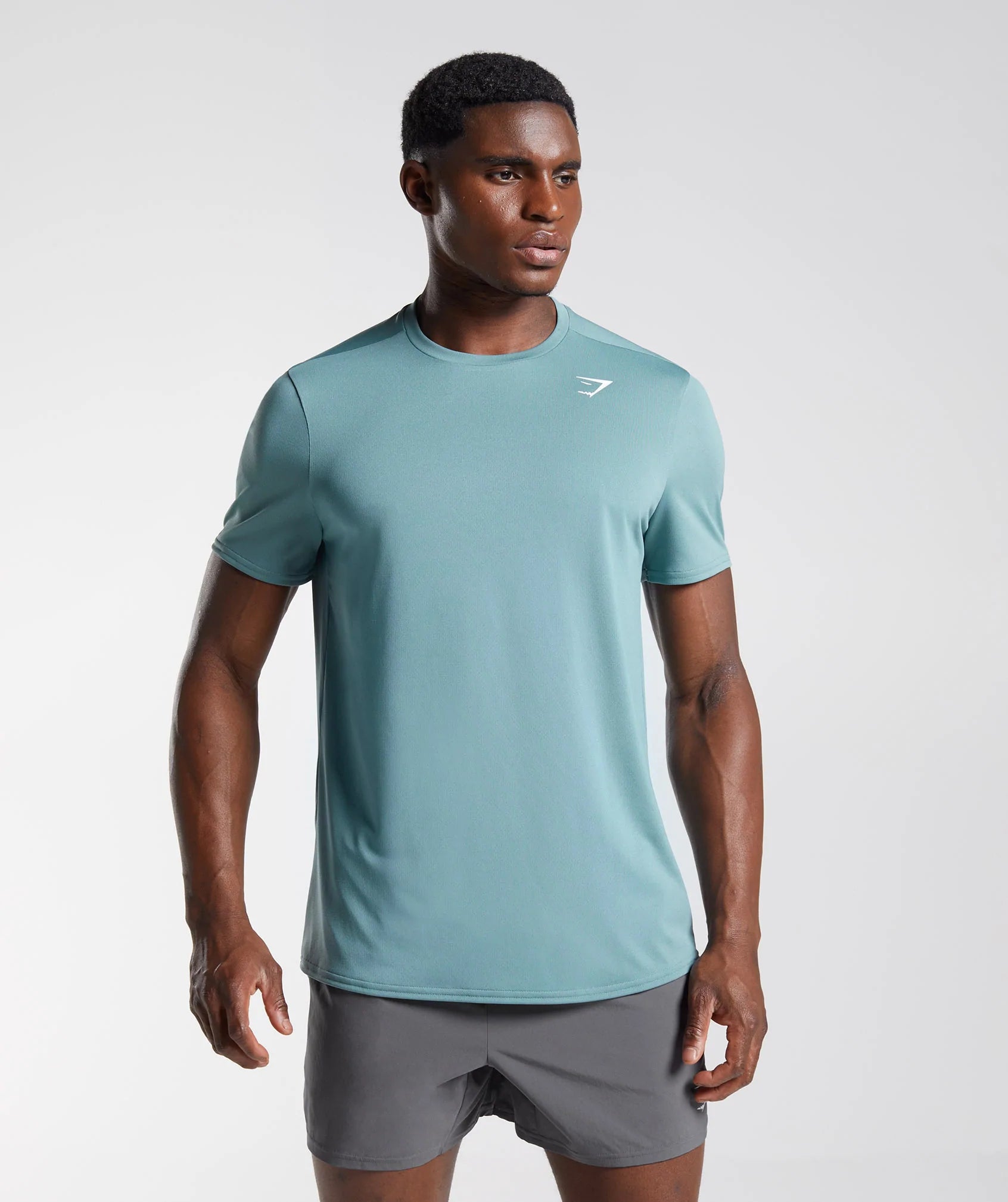 Gymshark Arrival T-Shirt - Thunder Blue | Gymshark