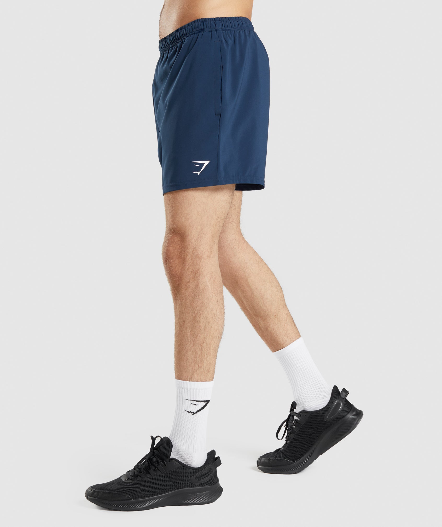 NEW Gymshark Men's Arrival 7” Teal Athletic Shorts, Size XL