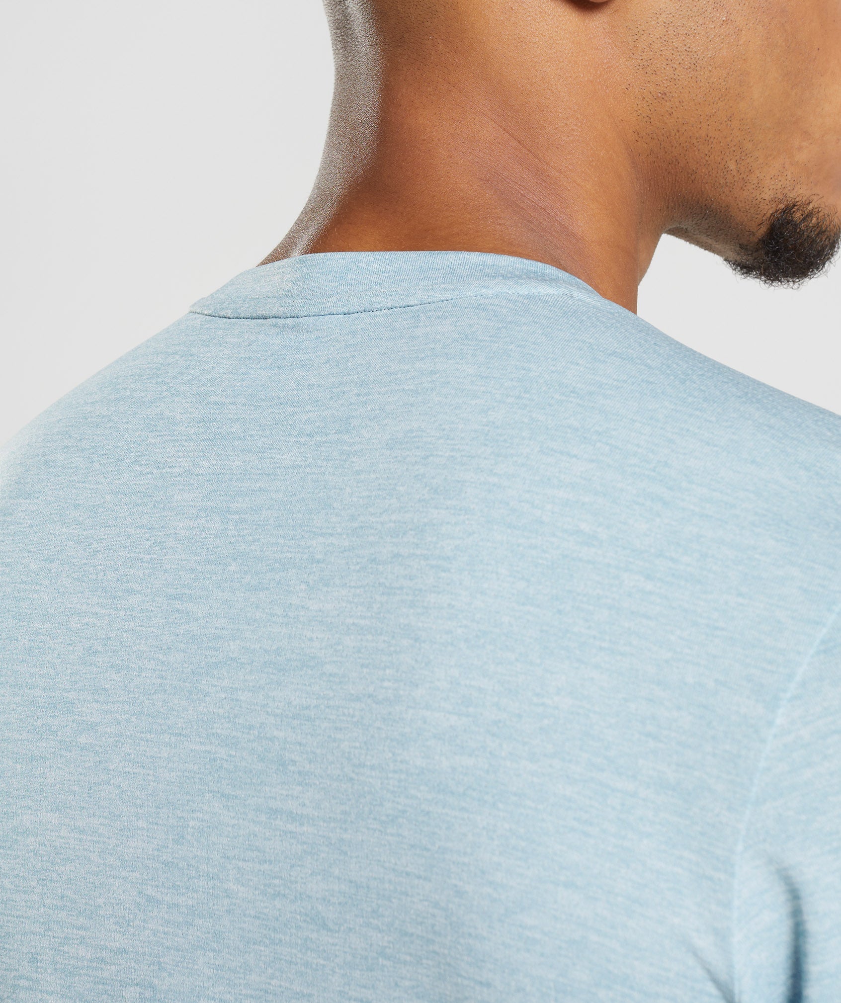 Arrival T-Shirt in Iceberg Blue/Icy Blue Marl