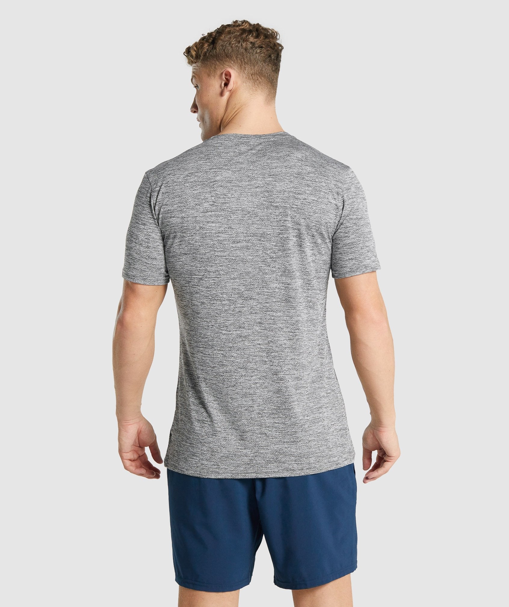 Arrival Marl T-Shirt in Charcoal Marl