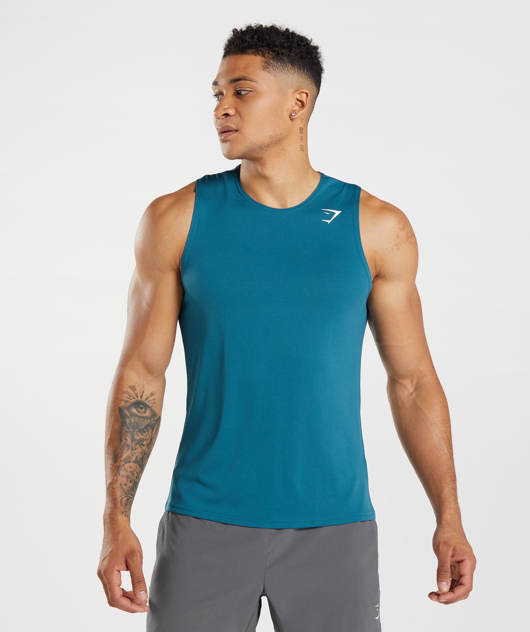 Arrival Tank in Atlantic Blue