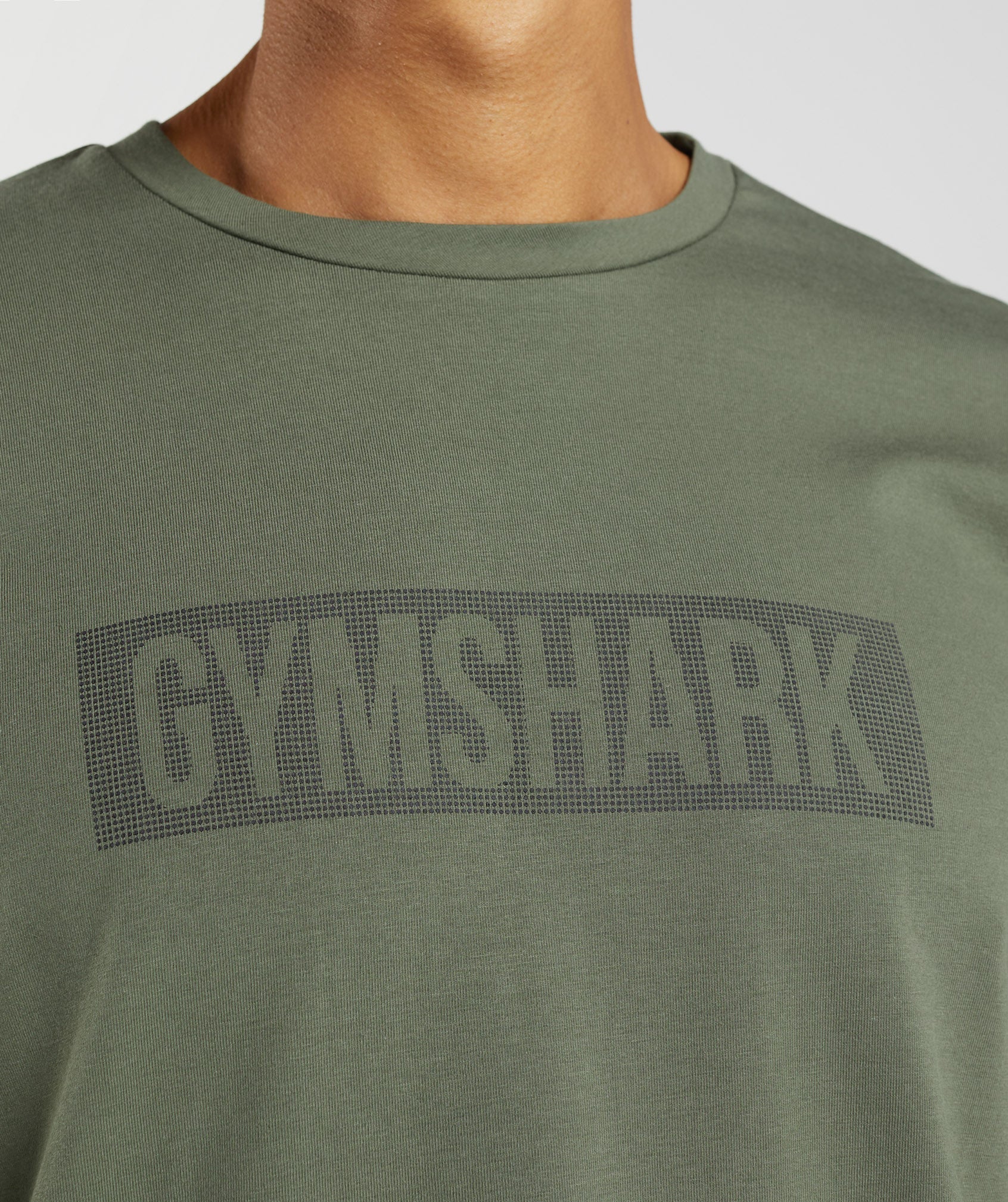 Block Long Sleeve T-Shirt in Core Olive - view 3