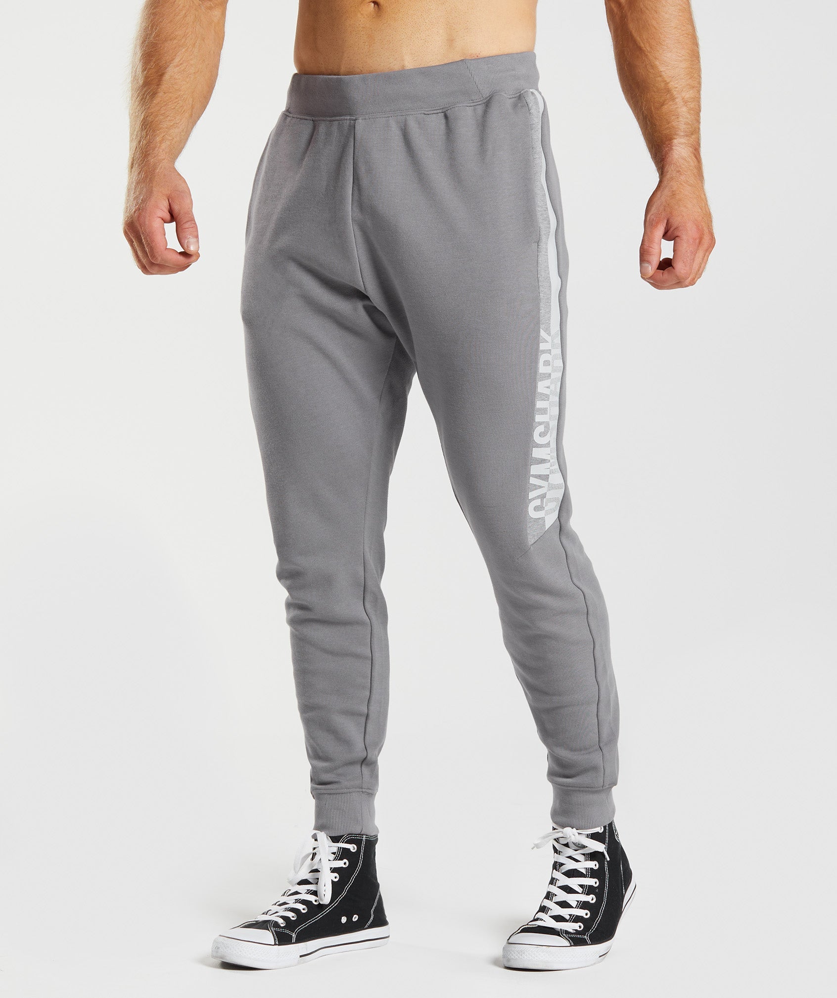 Bold React Joggers in Coin Grey - view 1
