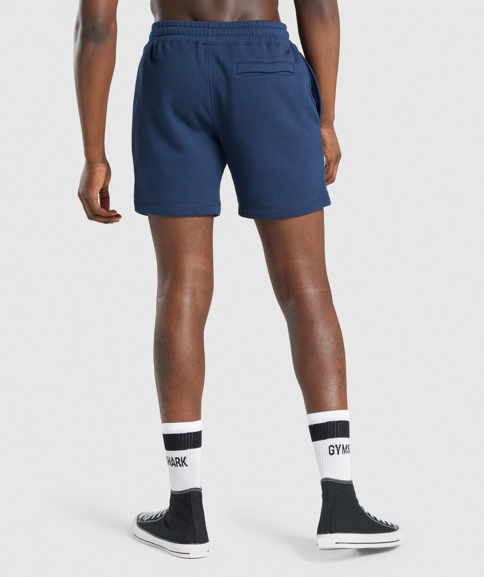 Gymshark Legacy Graphic Shorts - Navy