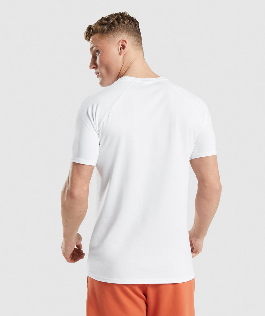 Gymshark Critical T-Shirt - White | Gymshark