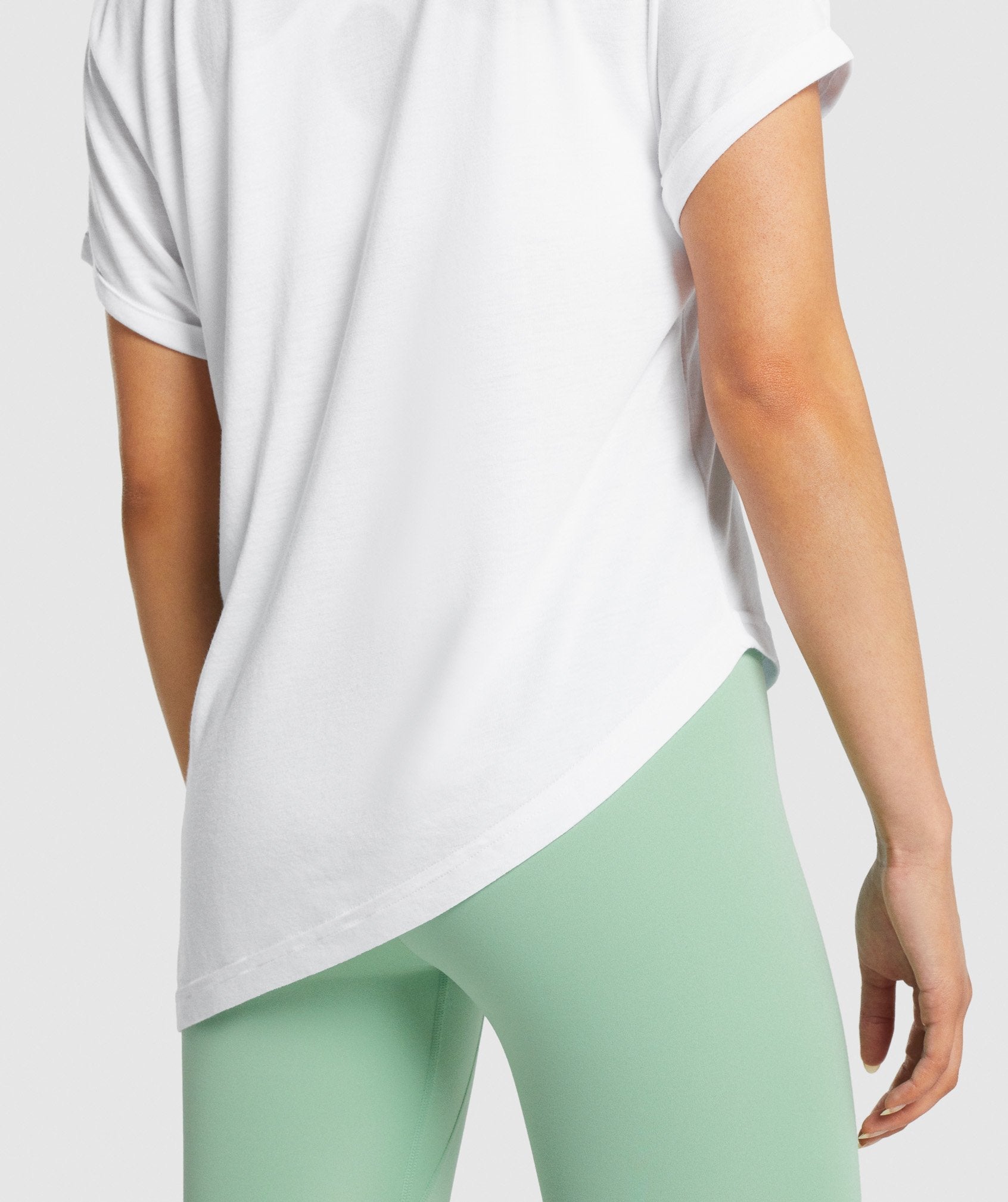 Gymshark Essential Oversized T-Shirt - White