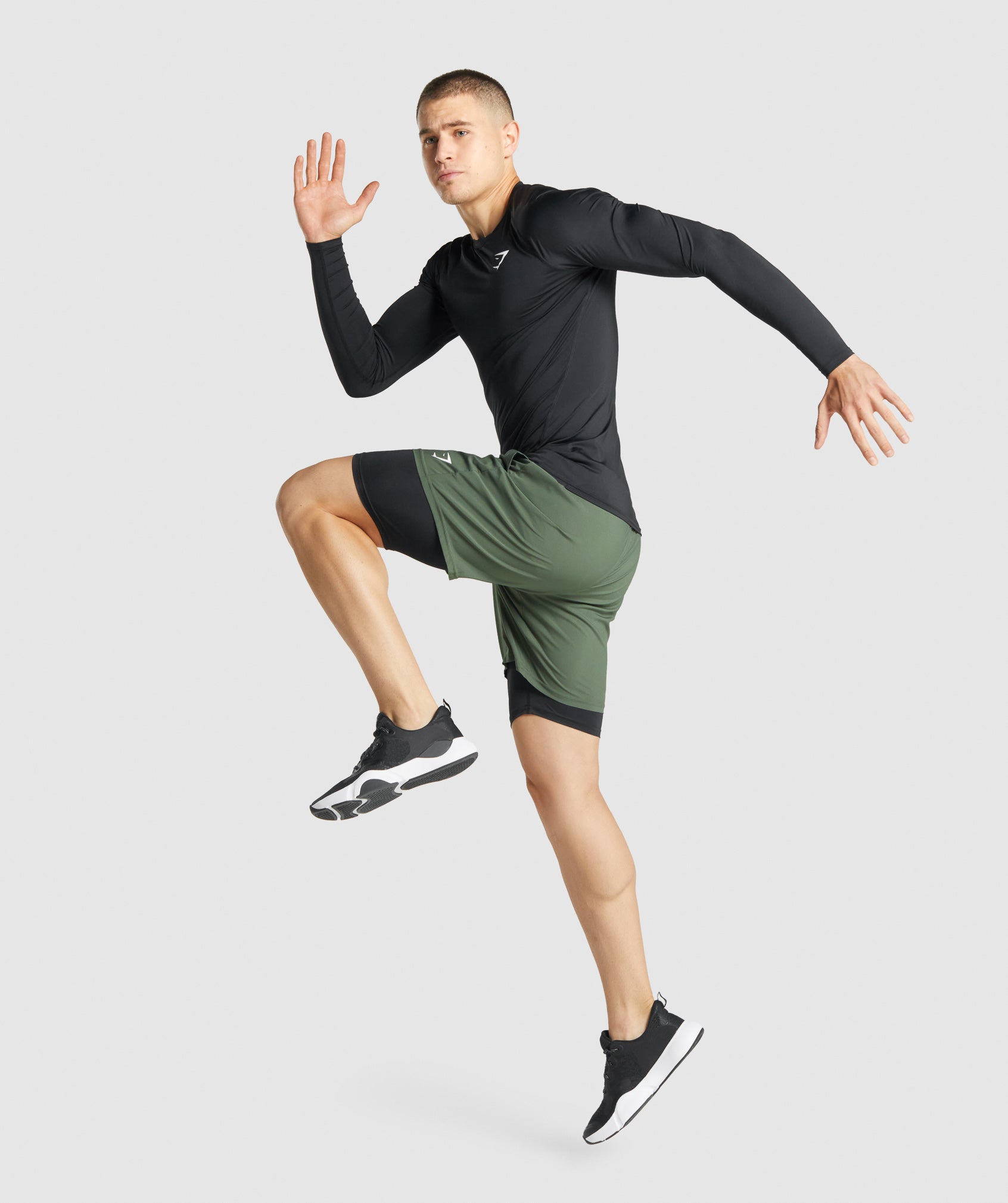 Gymshark Element Baselayer Shorts - Graphite Grey