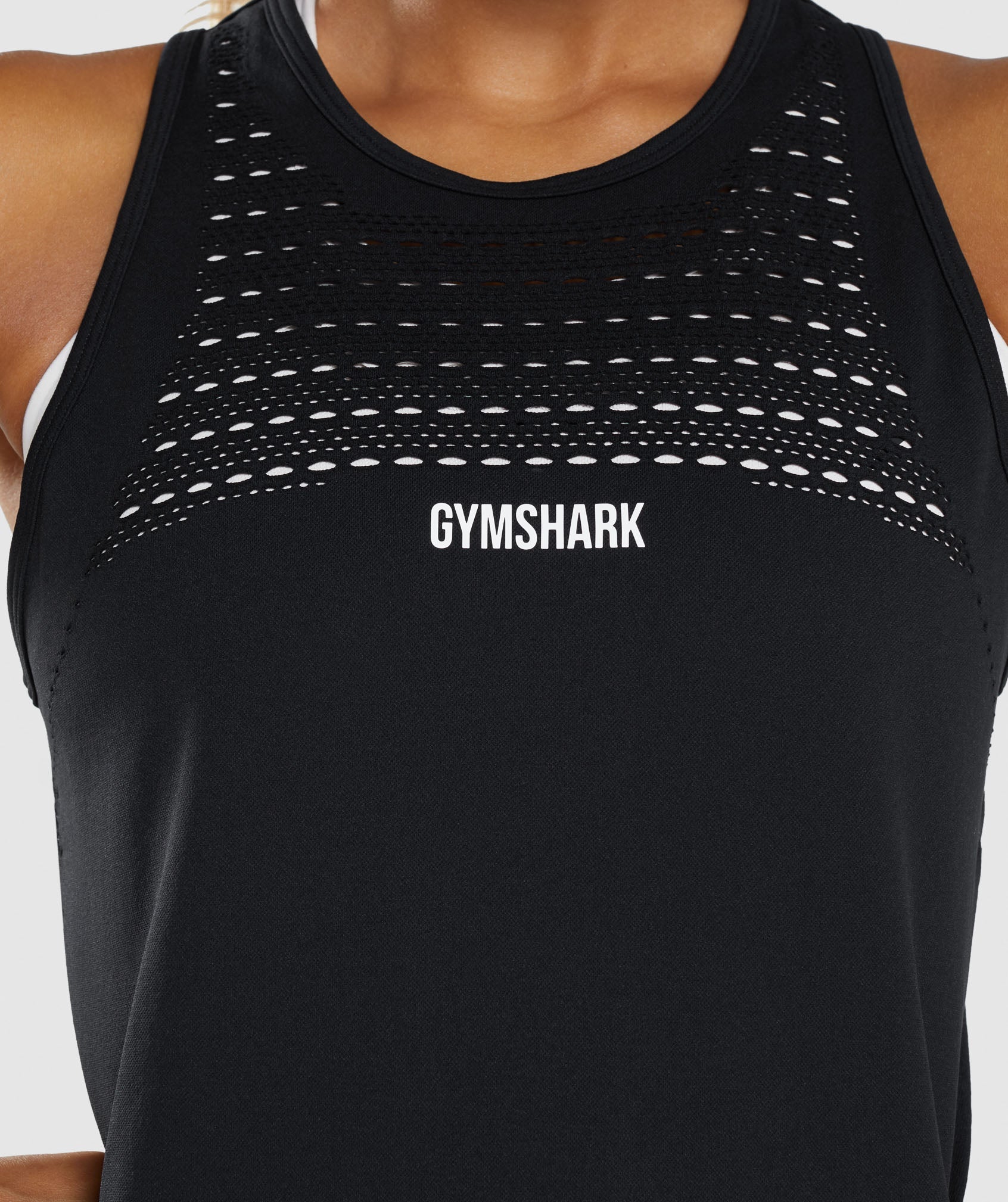 Gymshark Energy Seamless Loose Tank - Black