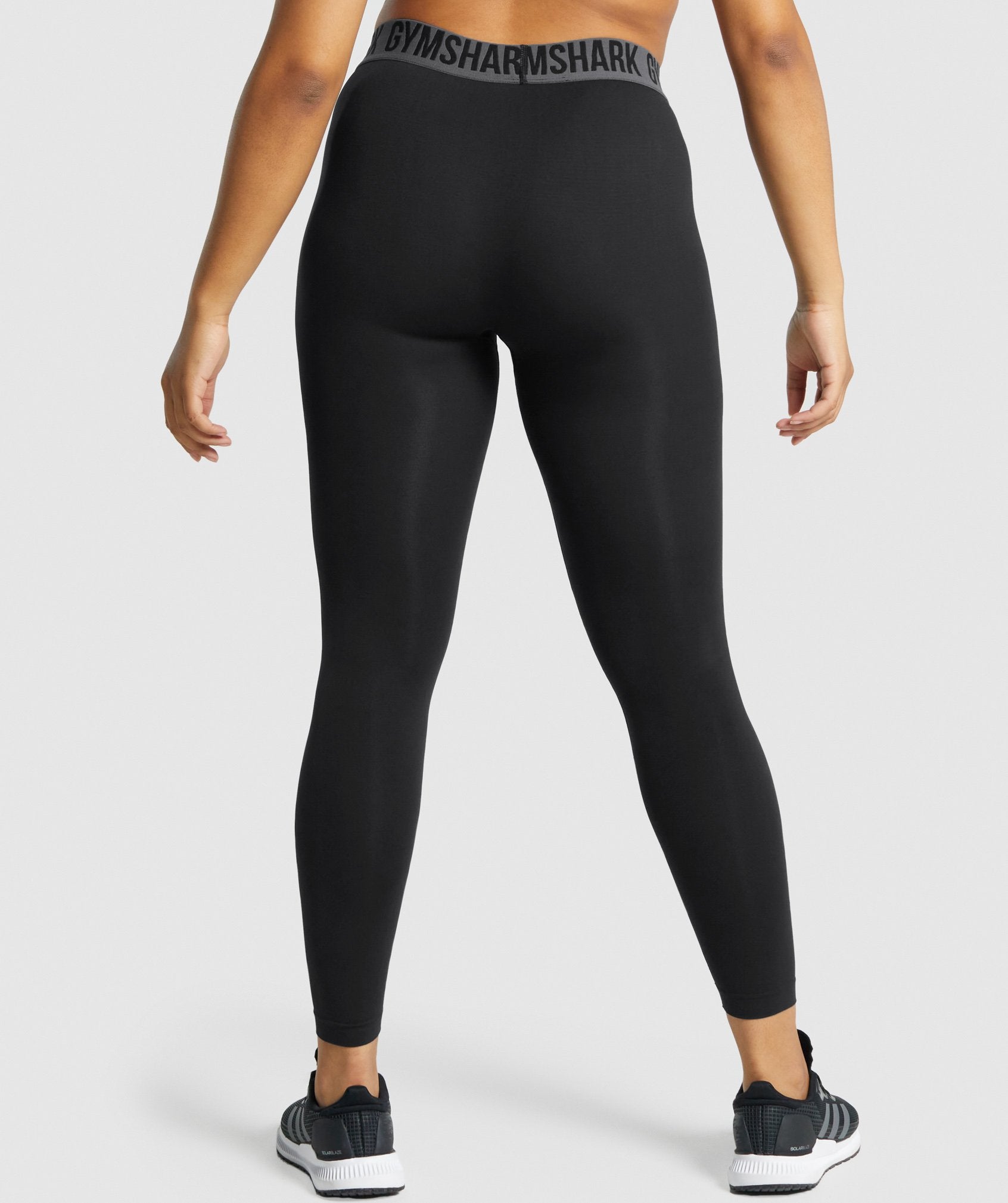 Gymshark Vital Seamless Black Leggings Women's Actual Size 26x23.5 No  size tag