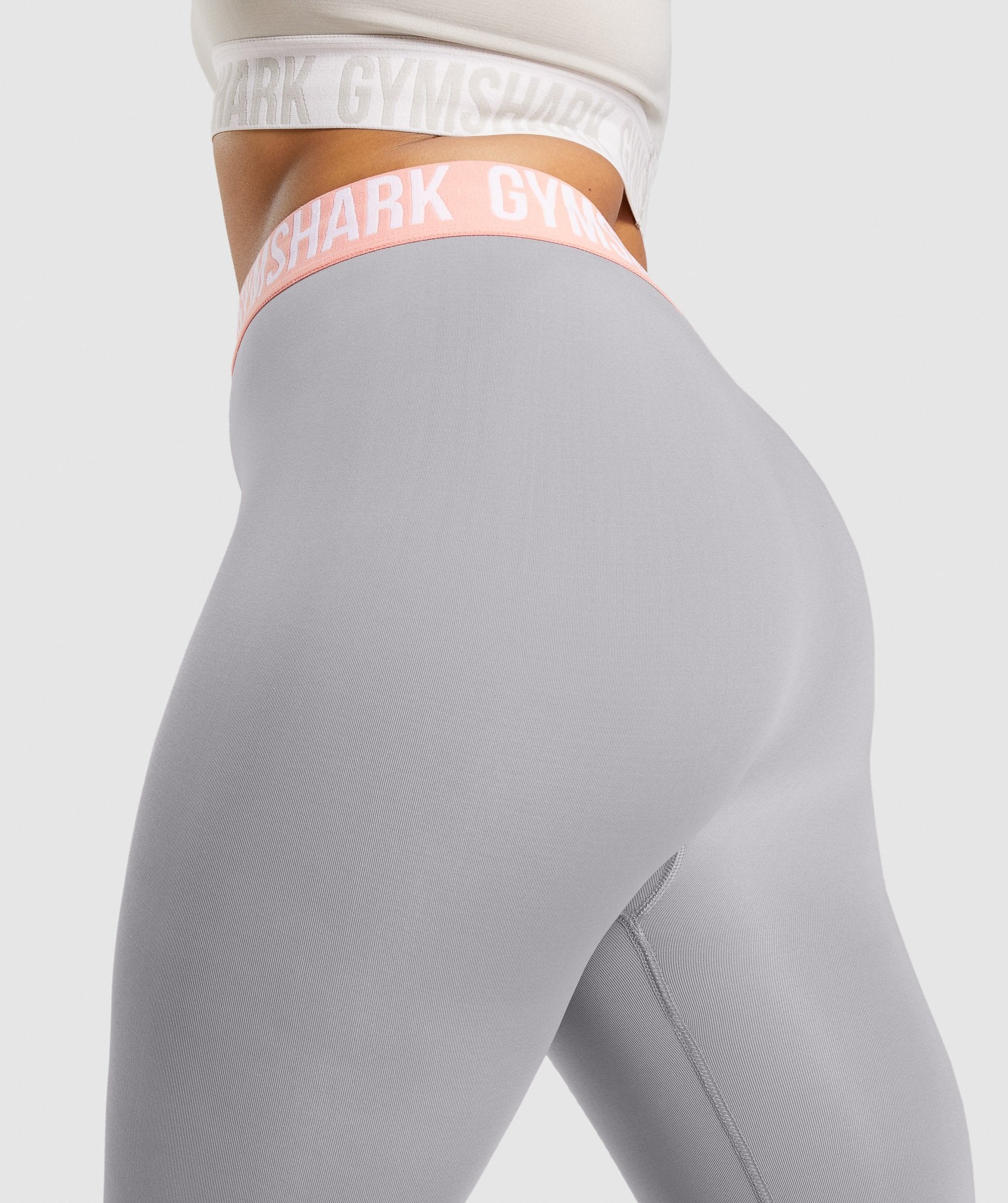 Gymshark Gymshark Marl Seamless Leggings - Light Grey Marl/Dark Grey Marl/Smokey  Grey 42.00