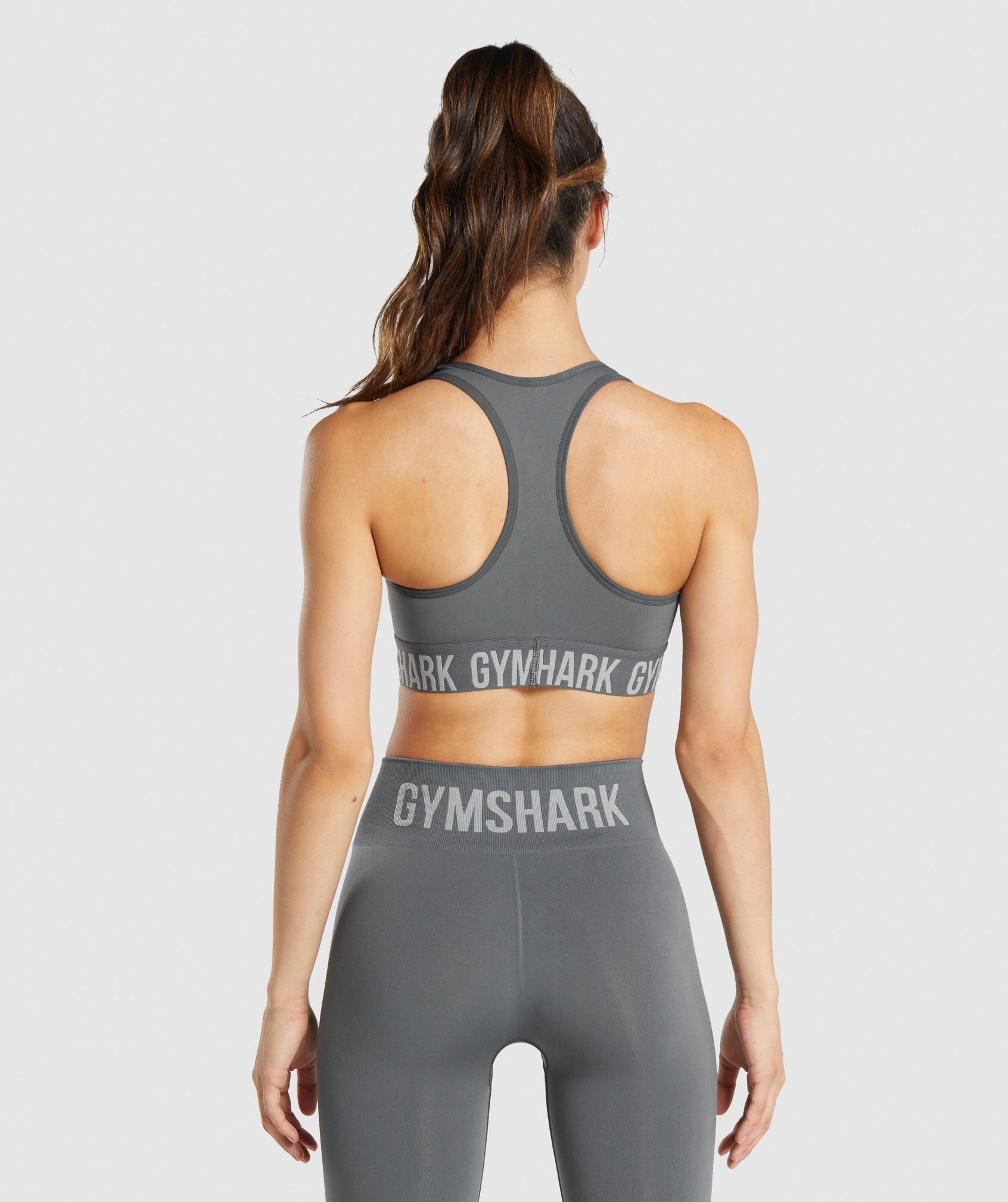 Gymshark Energy Seamless Sports Bra Gray - $35 (30% Off Retail