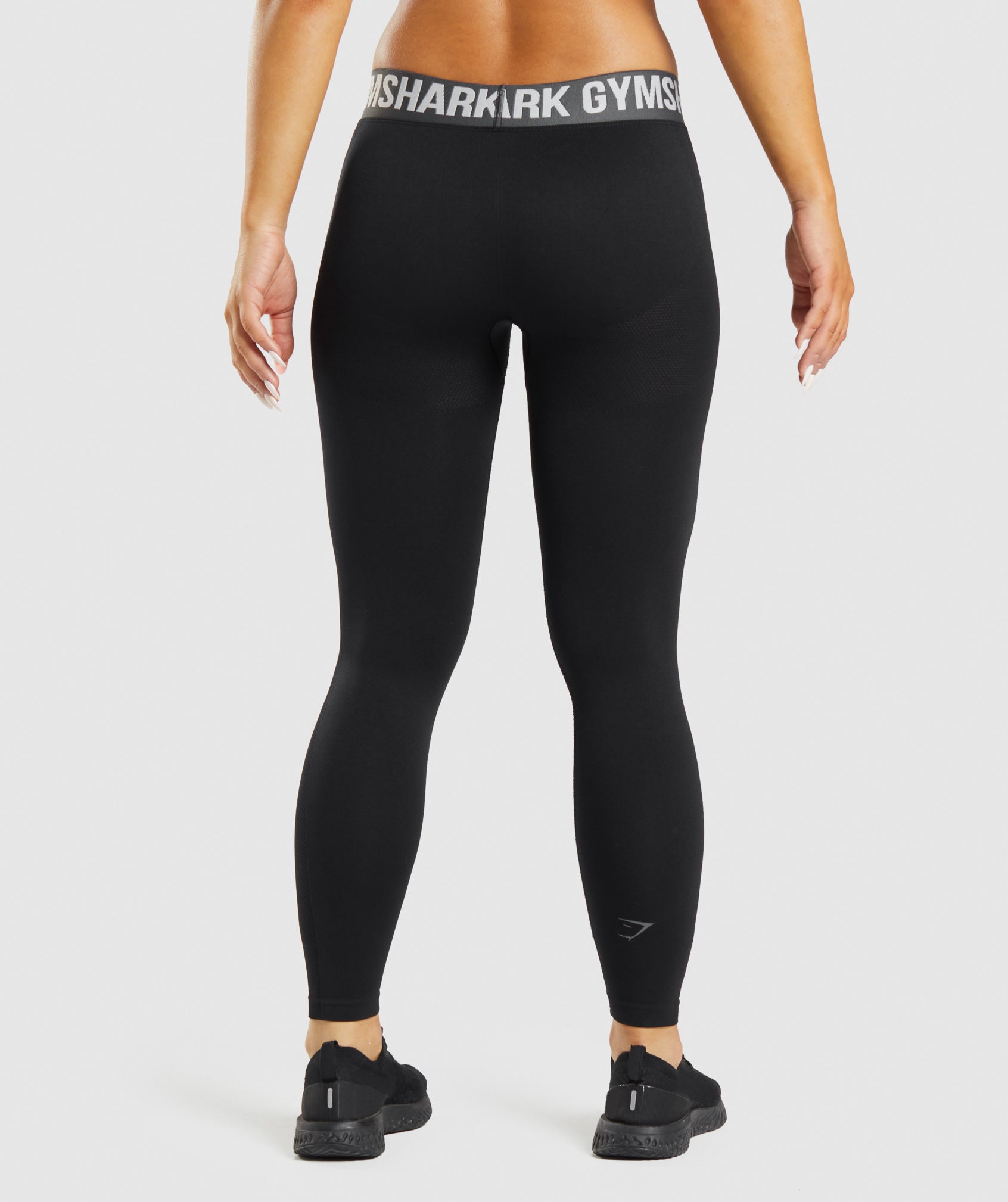 NEW Womens Gymshark FLEX HIGH WAISTED LEGGINGS - Size SMALL - Black  Activewear