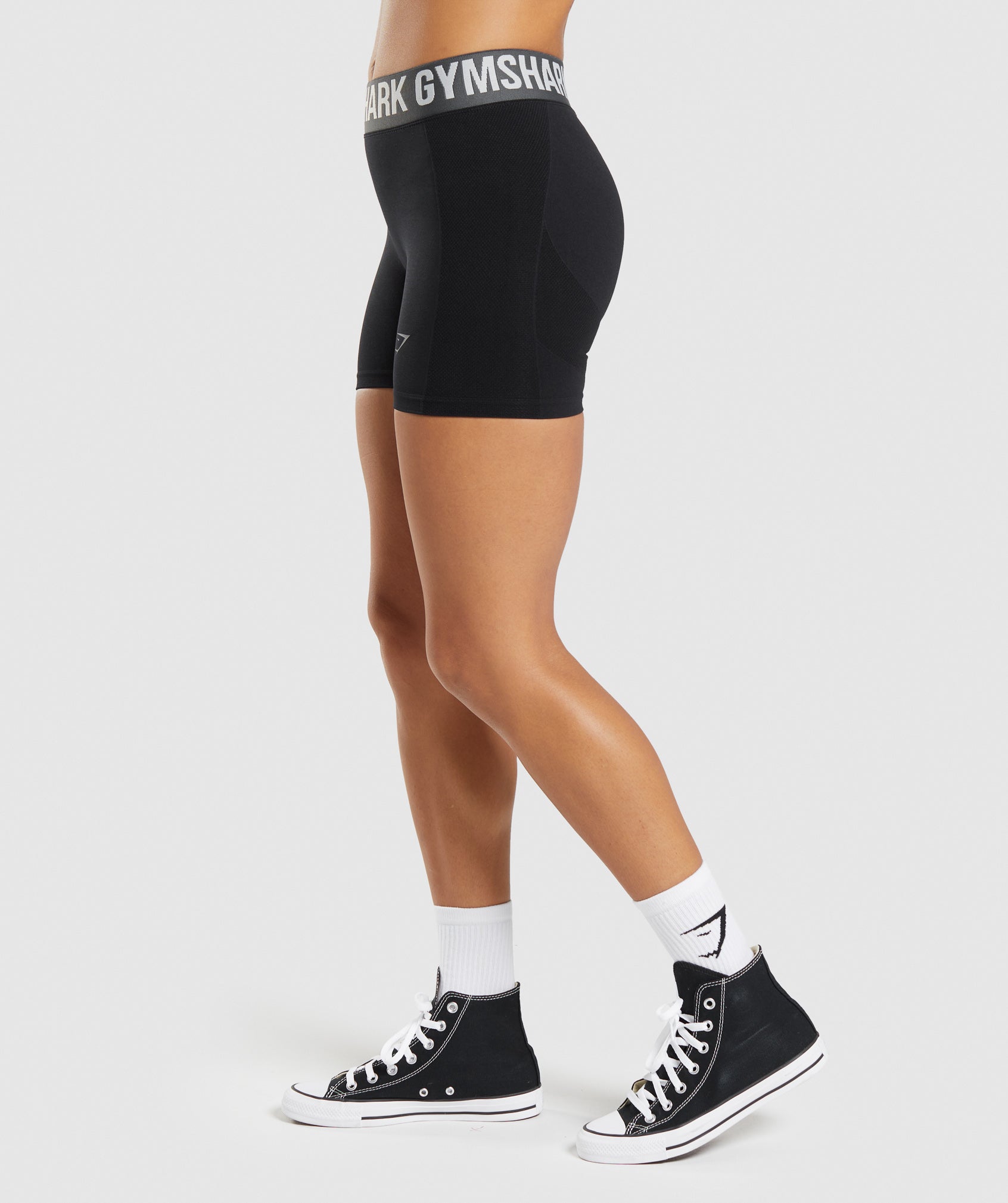 Flex Shorts in Black - view 3