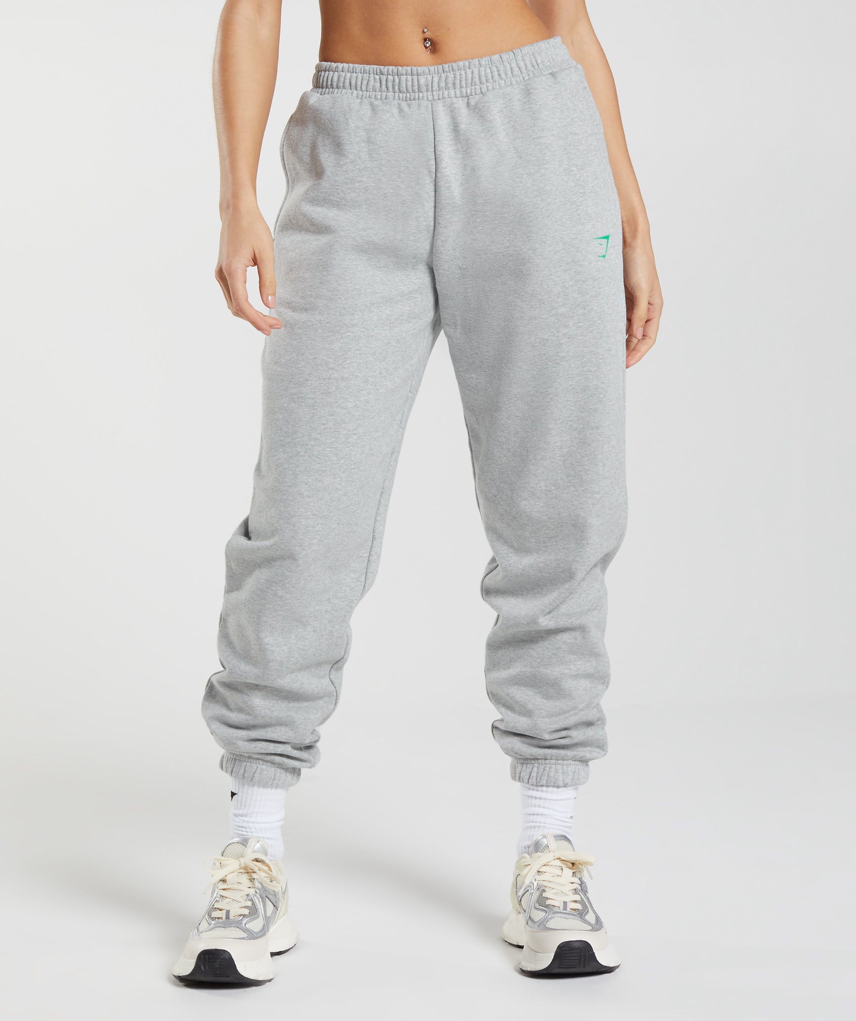 Maxed Out Joggers in Light Grey Marl