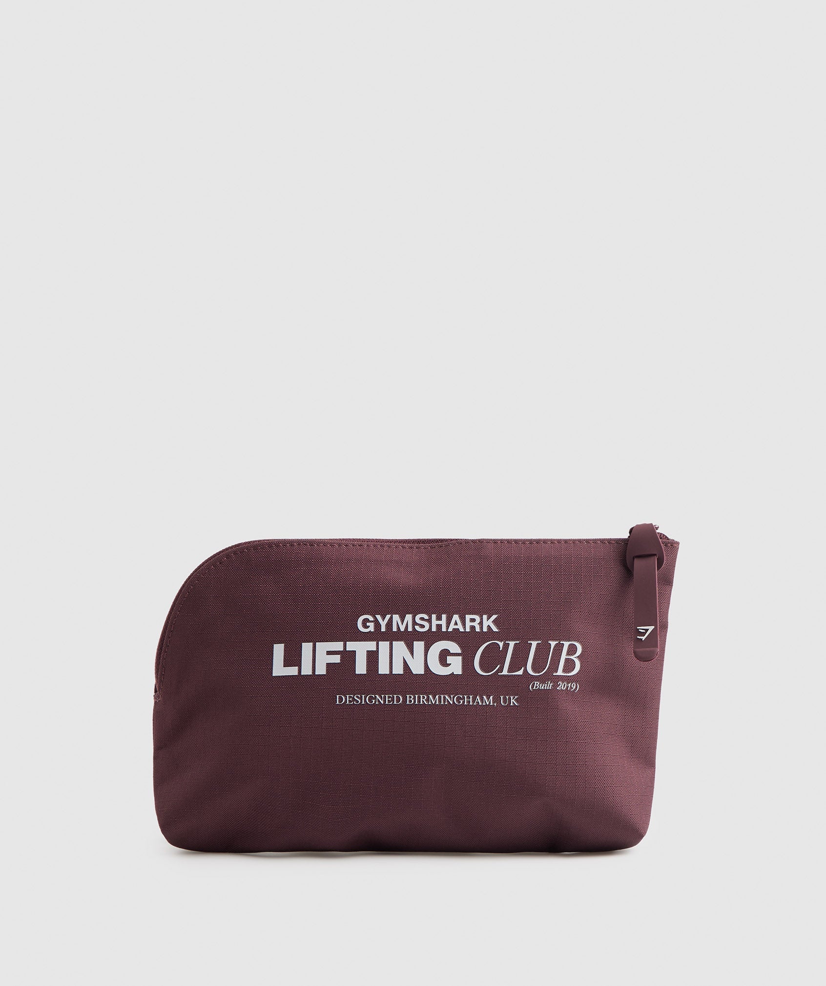 Social Club Cosmetic Bag in Cherry Brown