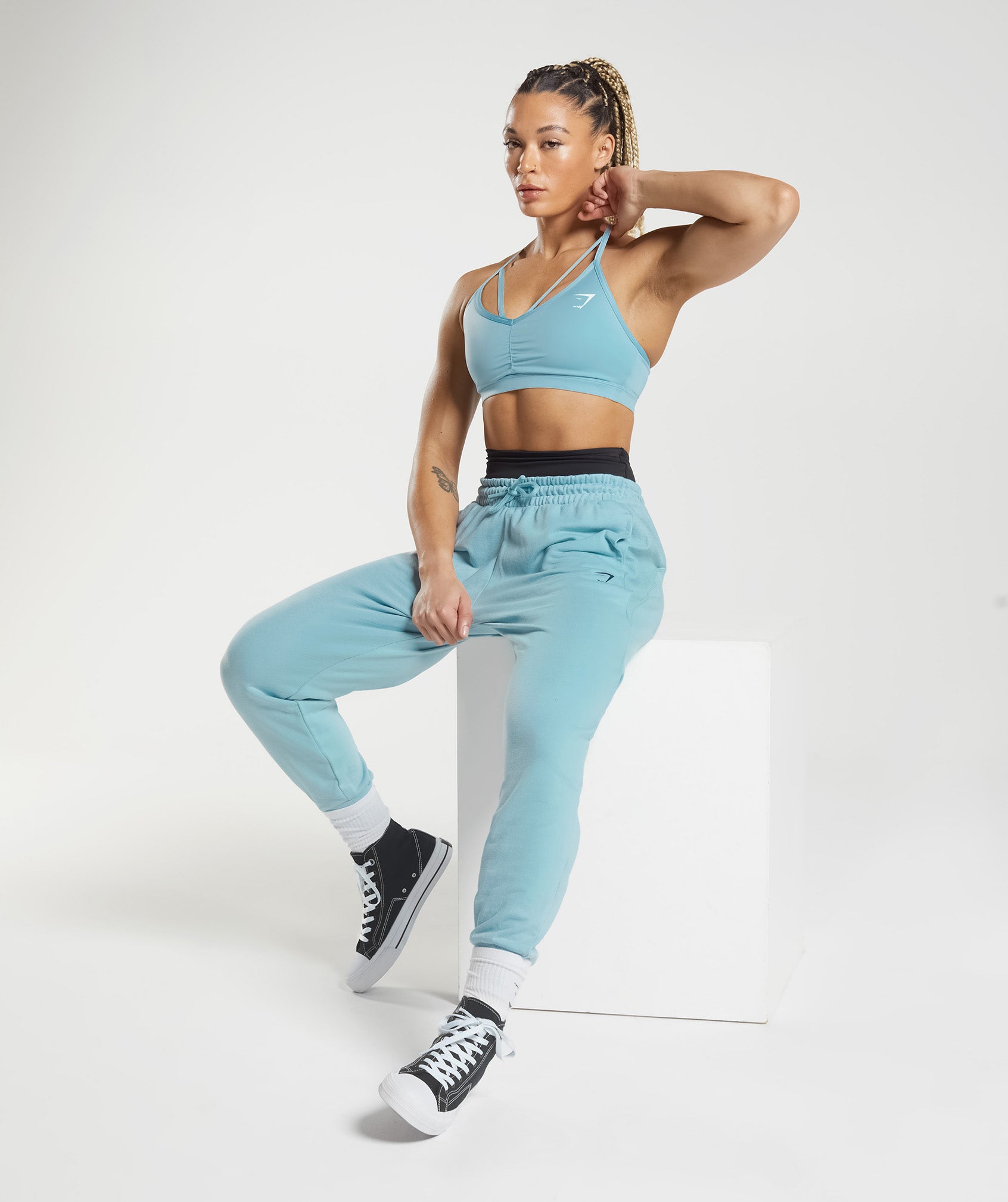 GS Power Joggers Iceberg Blue curated on LTK