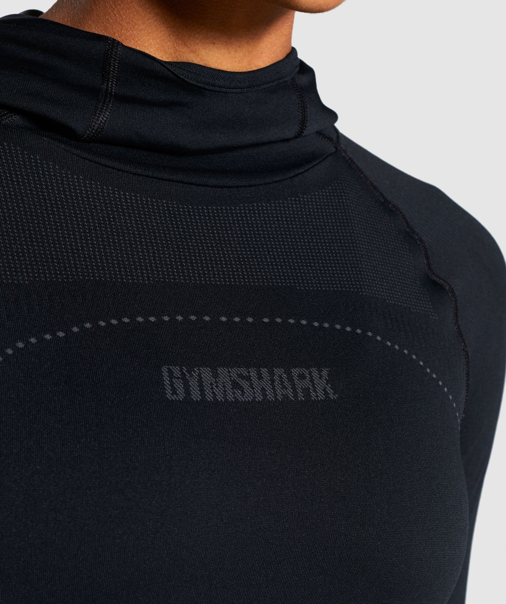 Gymshark Breeze Lightweight Seamless Hoodie - Black | Gymshark