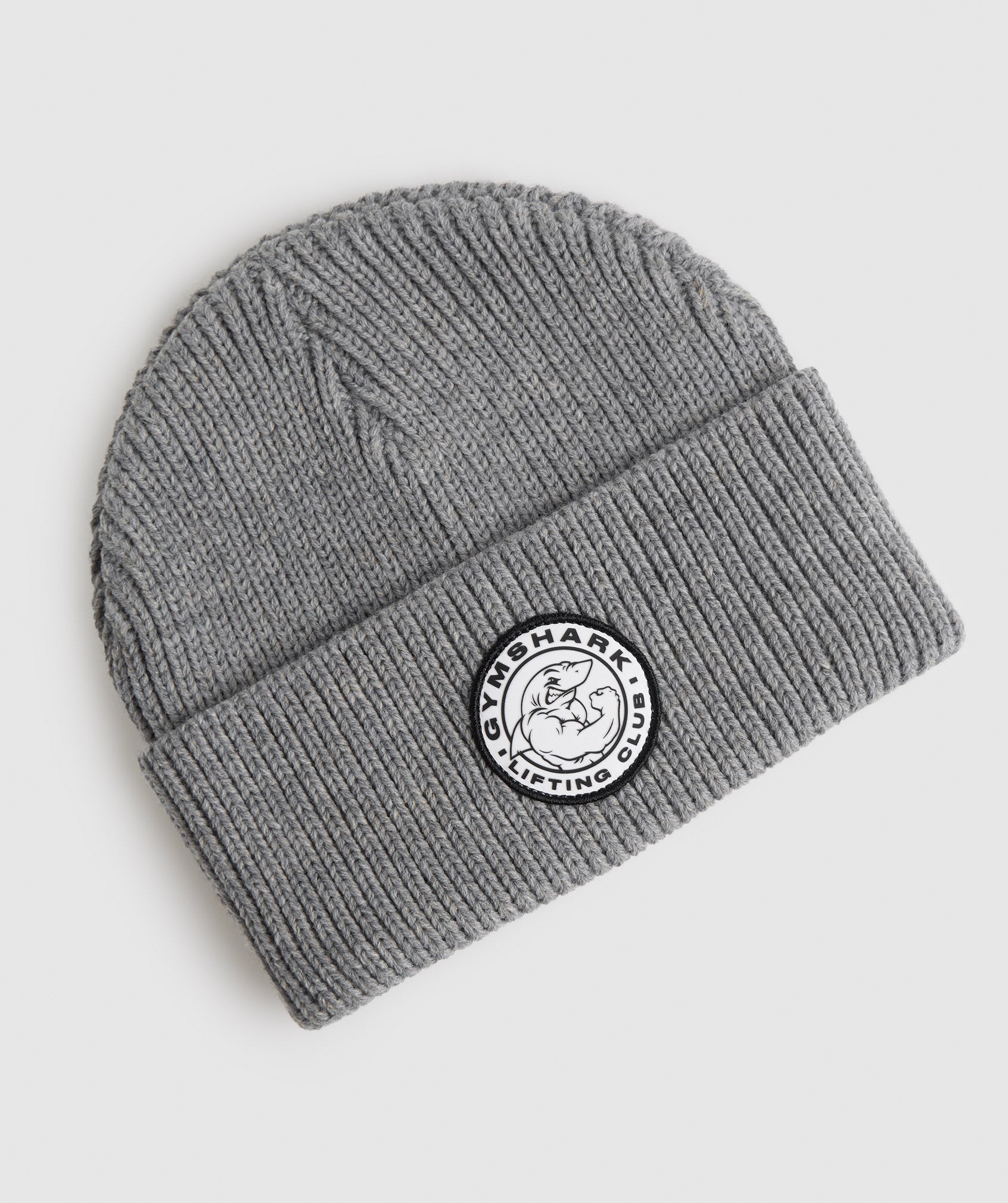 Legacy Deep Cuff Beanie in Light Grey Marl