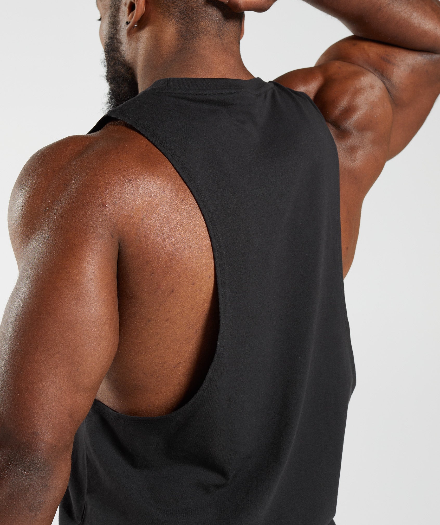 Gymshark Legacy Drop Arm Tank - Black