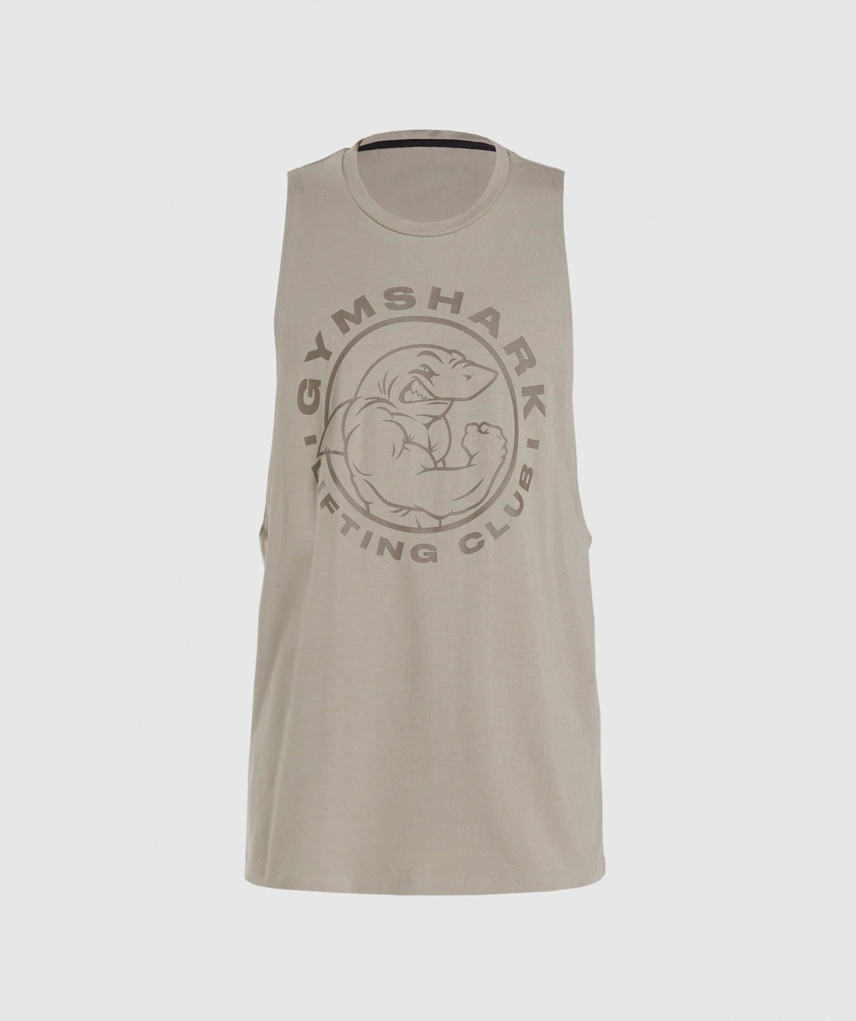 Legacy Drop Arm Tank in Ecru Brown