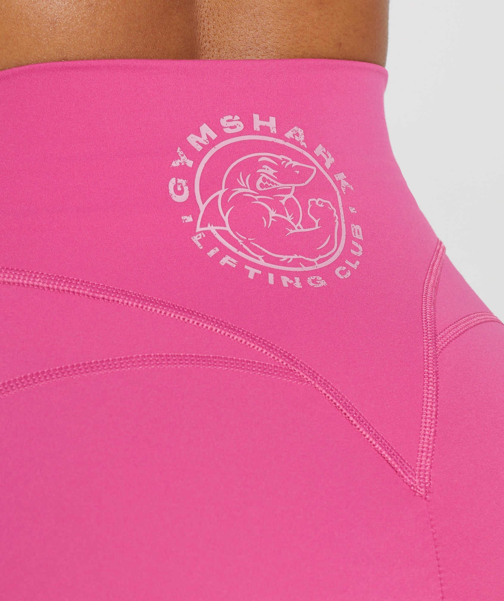Gymshark Womens Legacy Light Purple Pink High Wasted Panel
