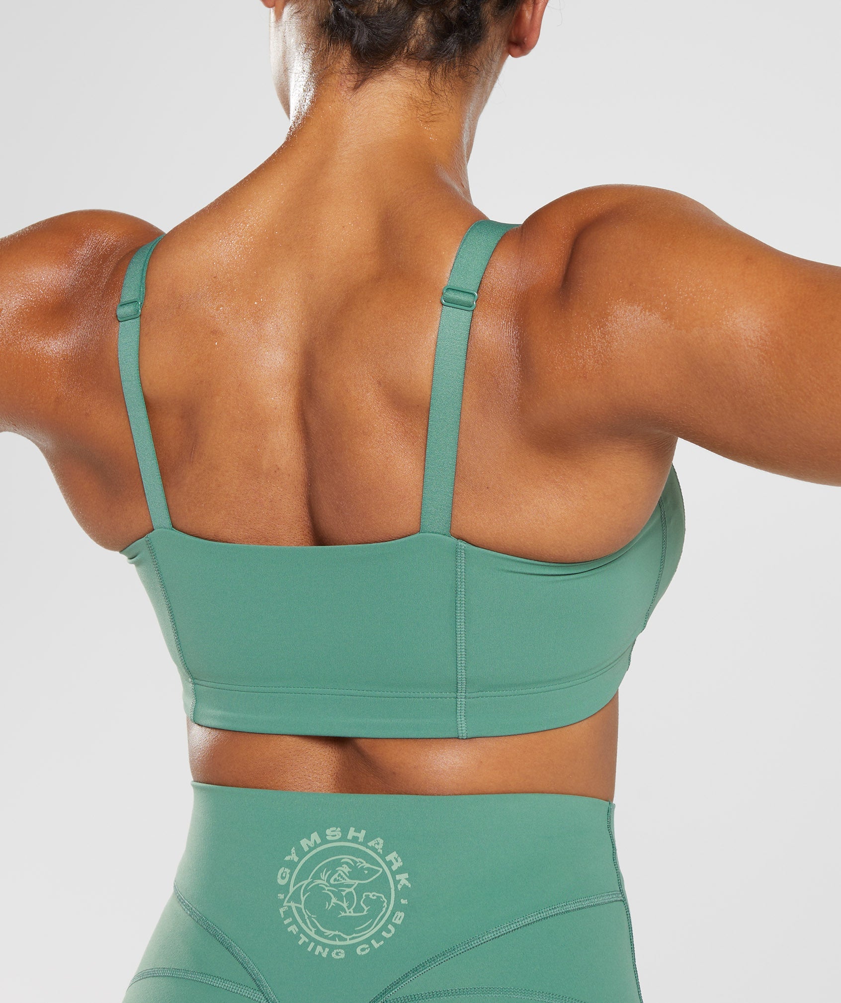 Gymshark Minimal Sports Bra - Hoya Green