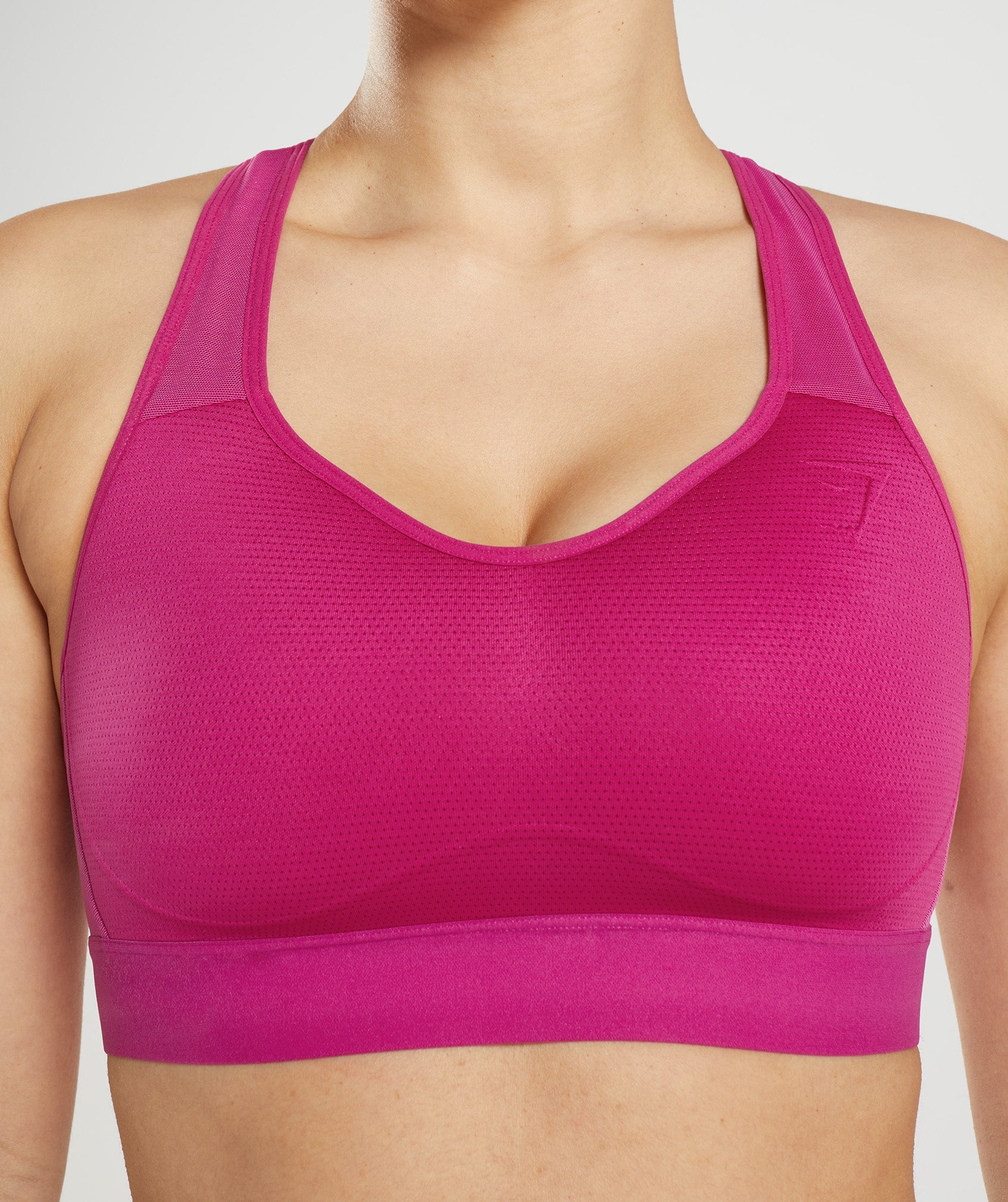 Lightweight High Support Sports Bra in Dragon Pink