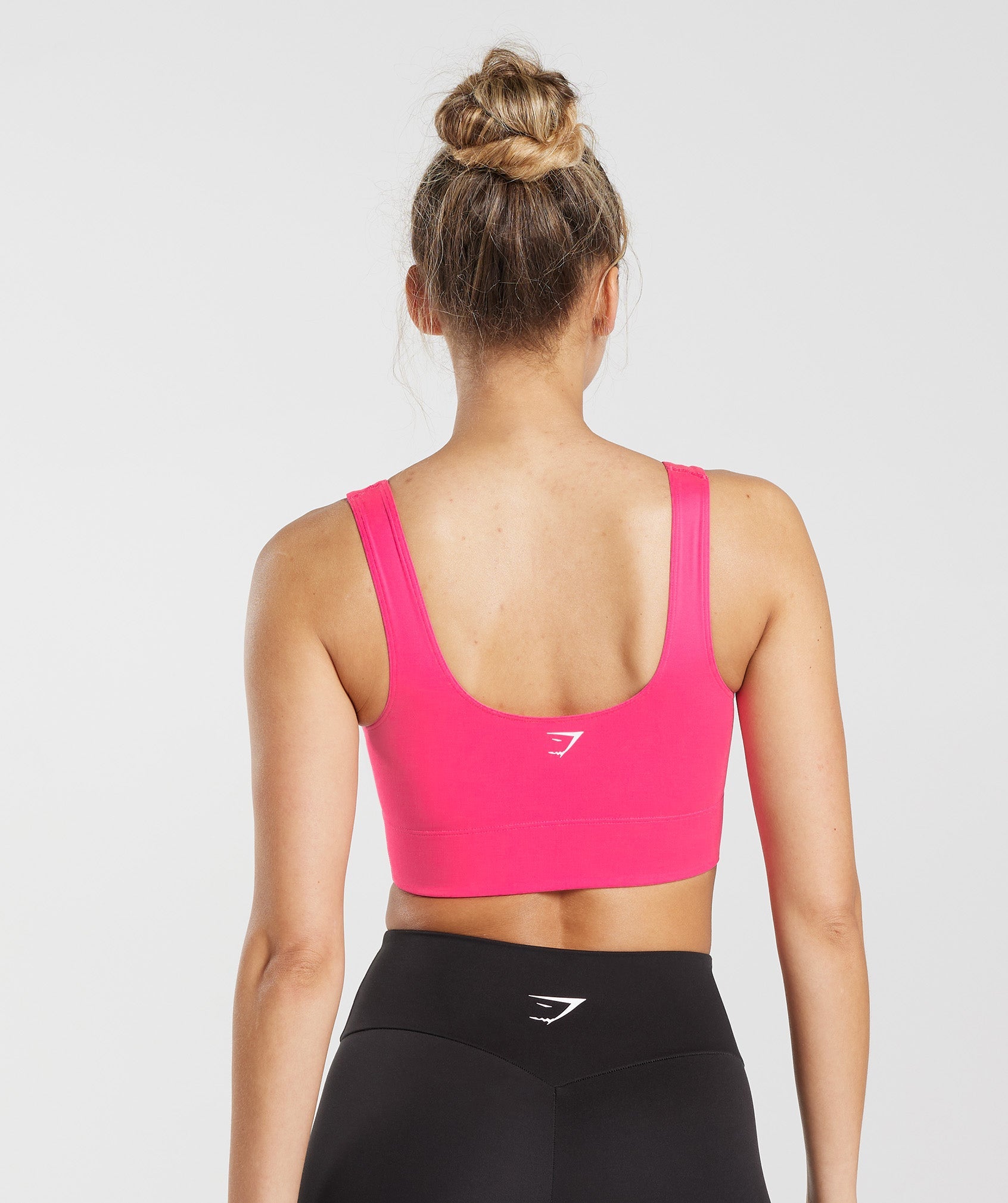 Women 's A–C Cups Y Back Sports Bras Spaghetti Strap Low Impact Racerback  Padded Yoga Running Workout Bra（2204908 Hot Pink/XL