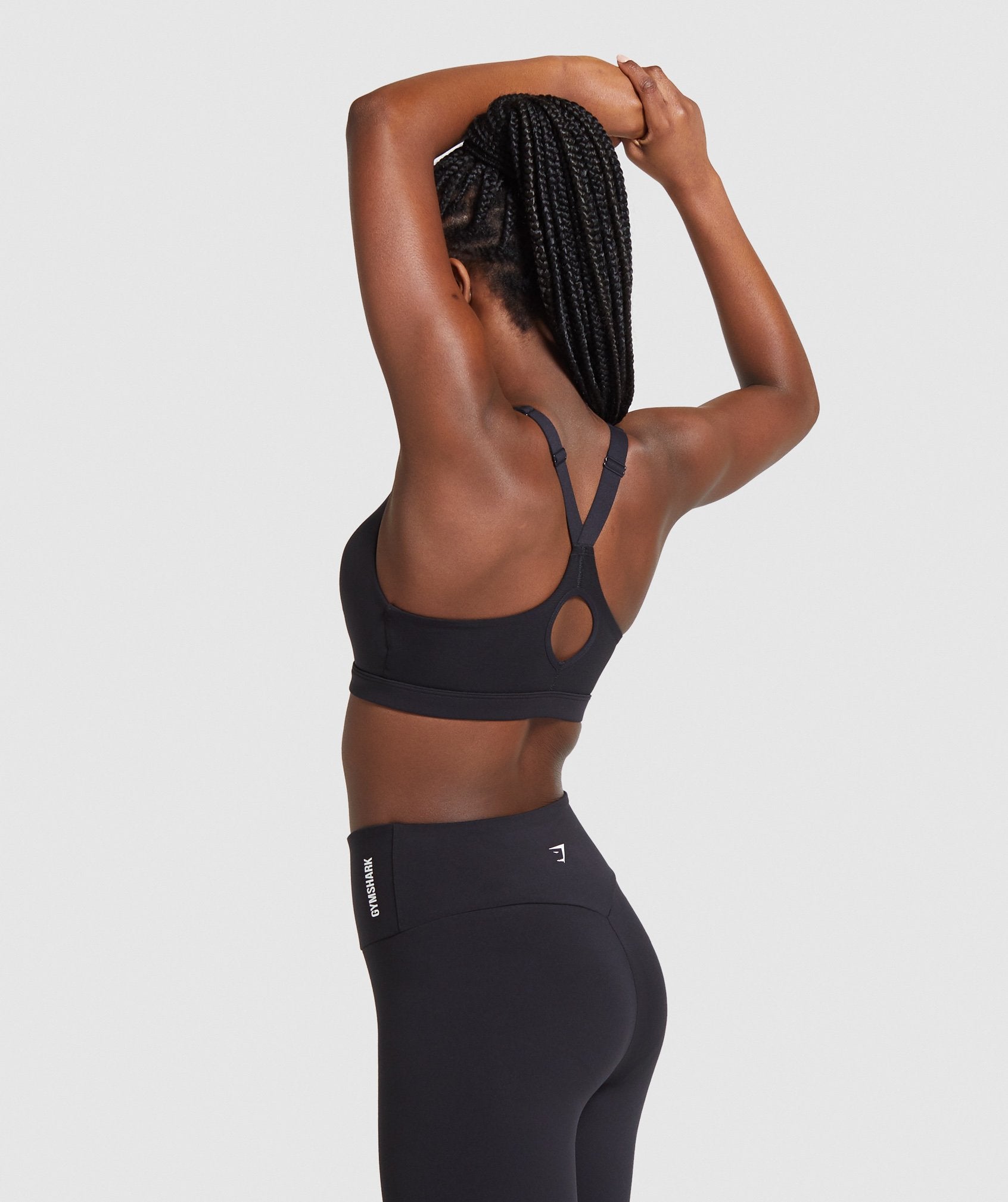 Zip Up Training Sports Bra