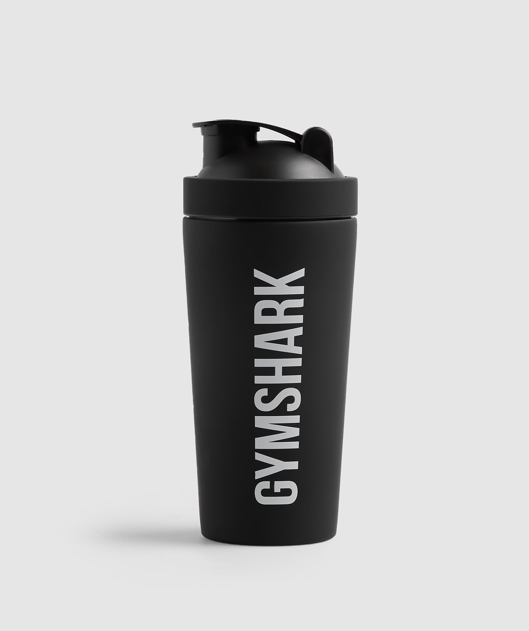 Matte Metal Shaker Bottle in Black - view 1