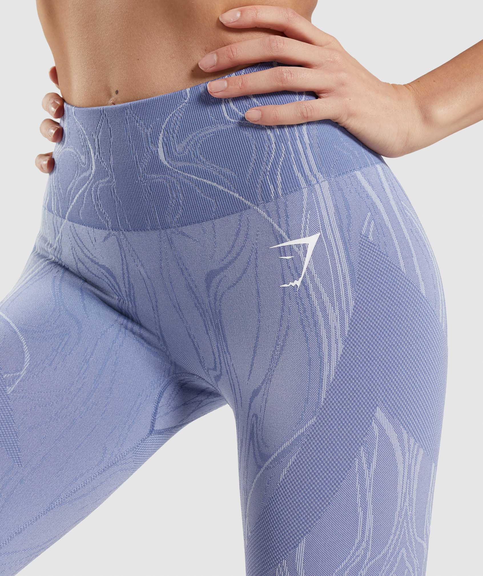 Mercury Seamless Leggings in Blue