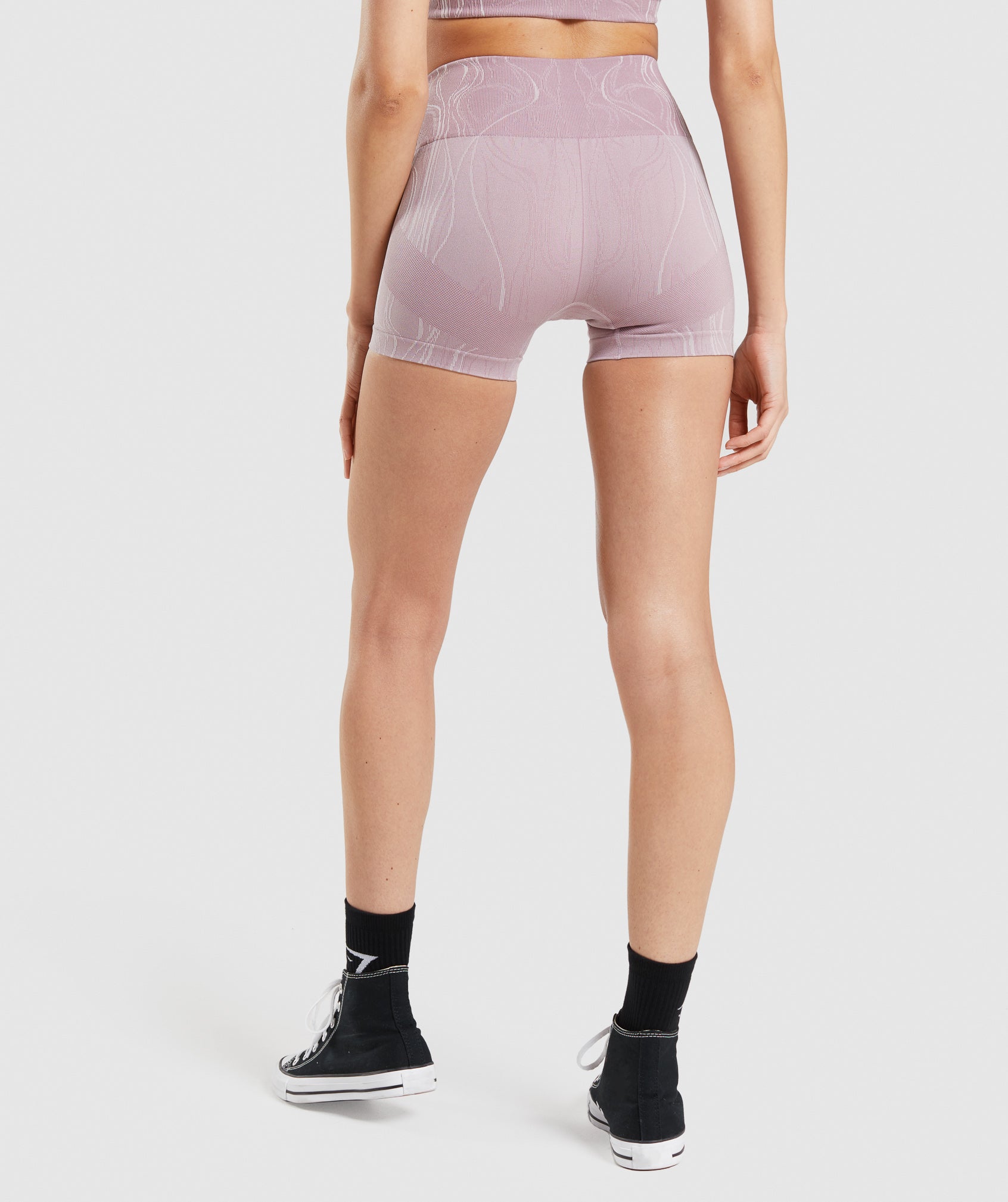 Mercury Seamless Shorts in Light Purple