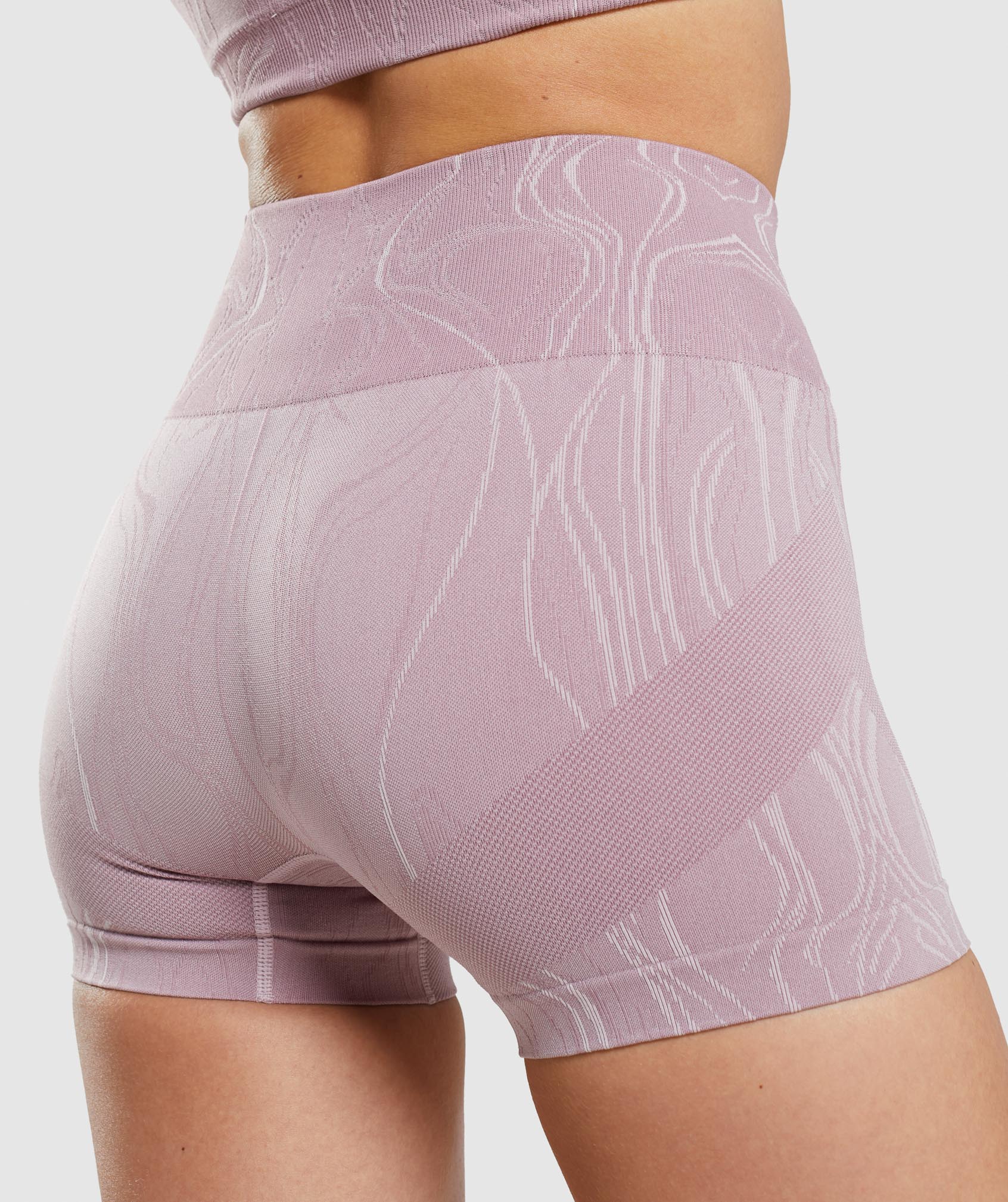 Mercury Seamless Shorts in Light Purple